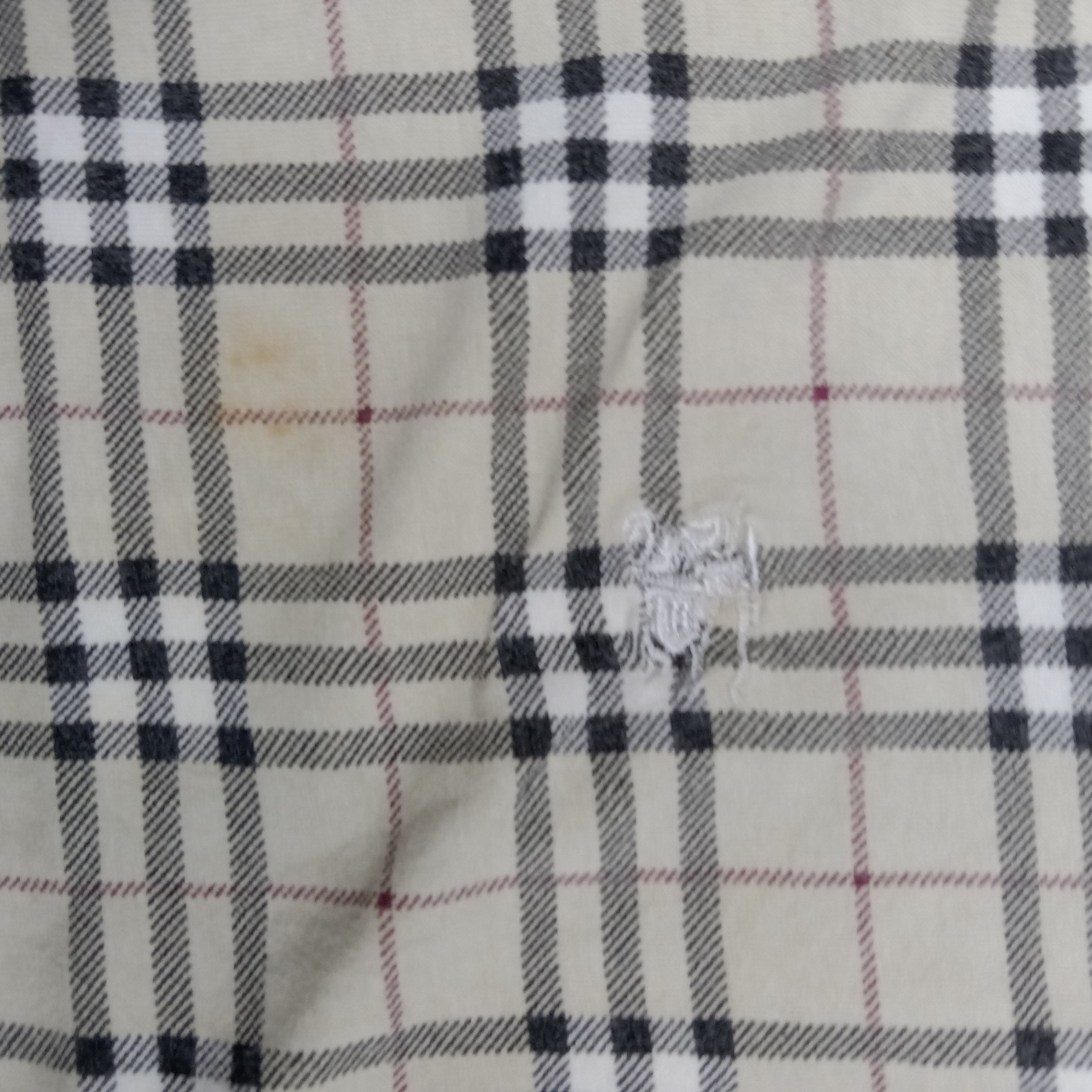 Burberry × Vintage Burberry London Nova Check Crop Tshirt Size S / US 4 / IT 40 - 4 Thumbnail