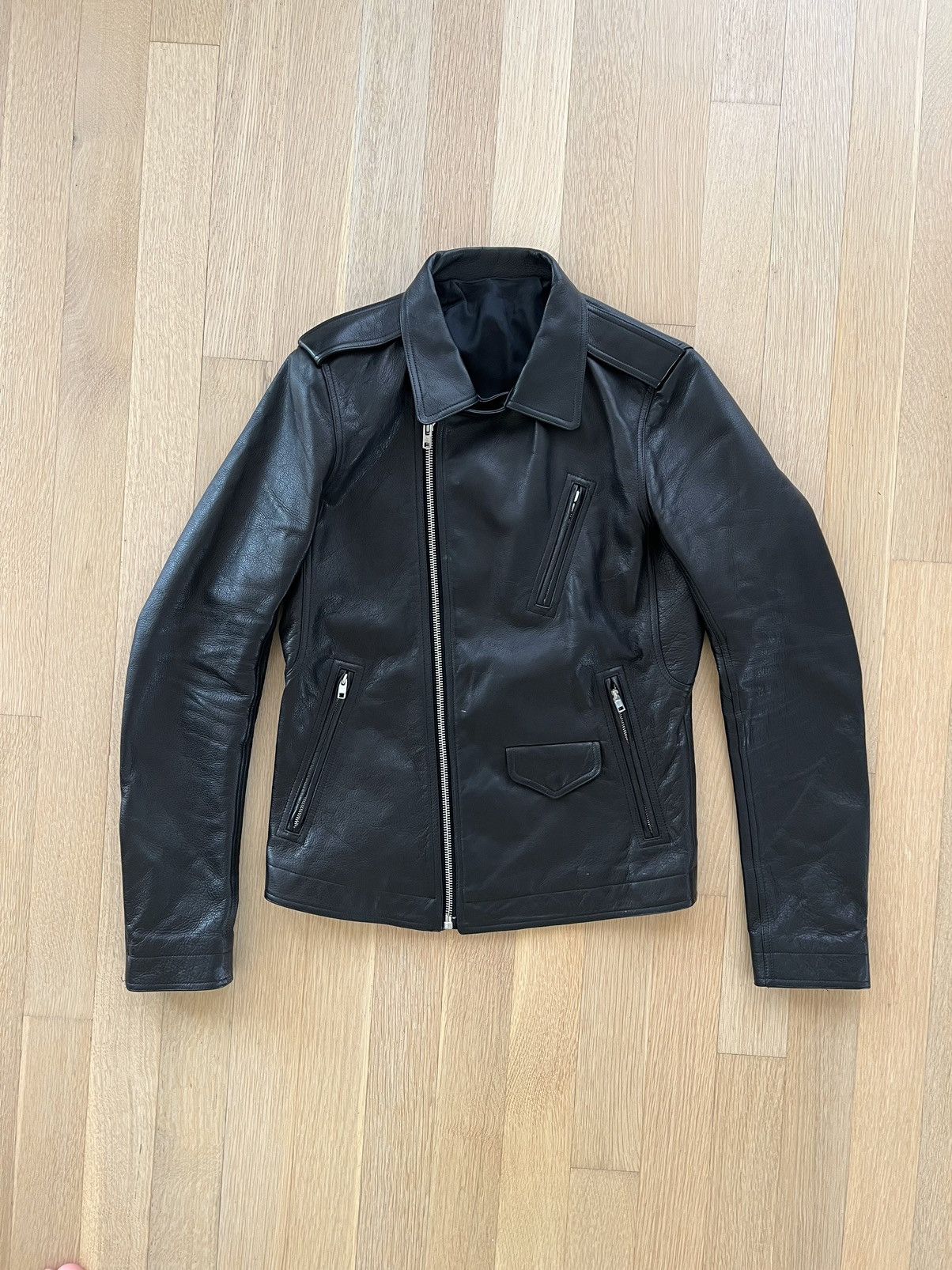 Rick Owens Stooges Leather Jacket | Grailed