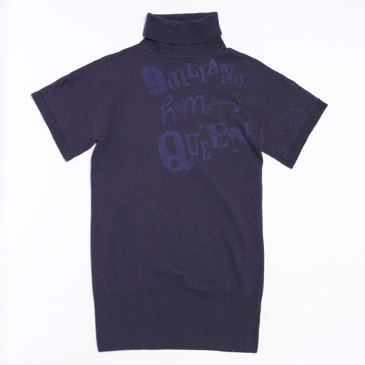 John Galliano Galliano Wool Purple Tunic Long Sweater home coming queen Size M / US 6-8 / IT 42-44 - 1 Thumbnail