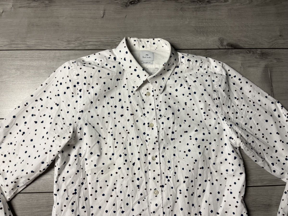 Paul Smith Paul Smith shirt Polka dot tailored fit size Large Size US L / EU 52-54 / 3 - 3 Thumbnail