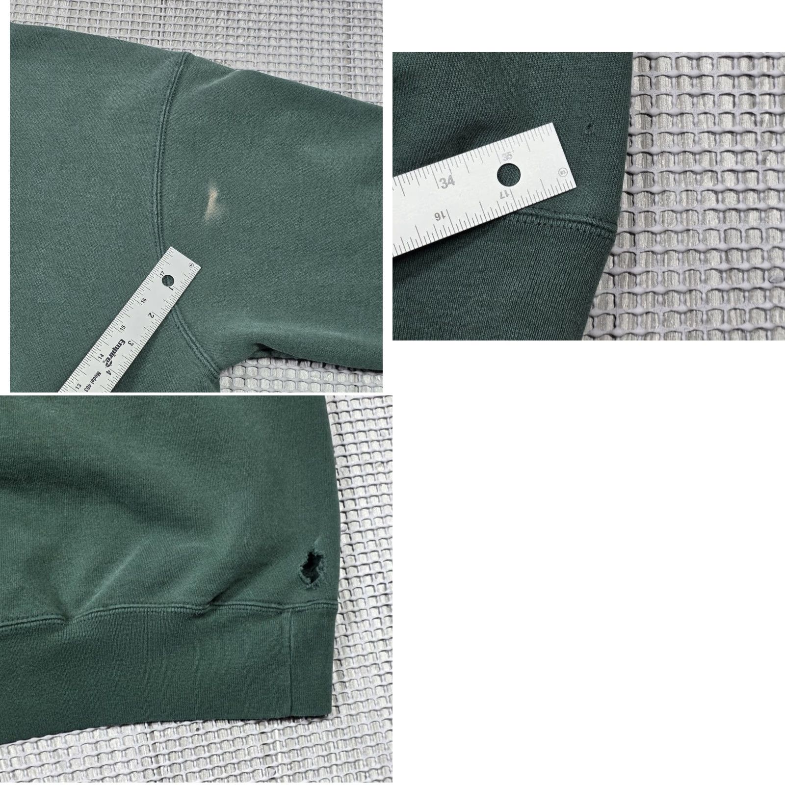 Champion VTG 90S INSIDE OUT CHAMPION CREWNECK SWEATSHIRT GREEN PURPLE EMBROIDERED XL RARE Mens Sweatshirt Champion Crewneck Size US XL / EU 56 / 4 - 10 Thumbnail