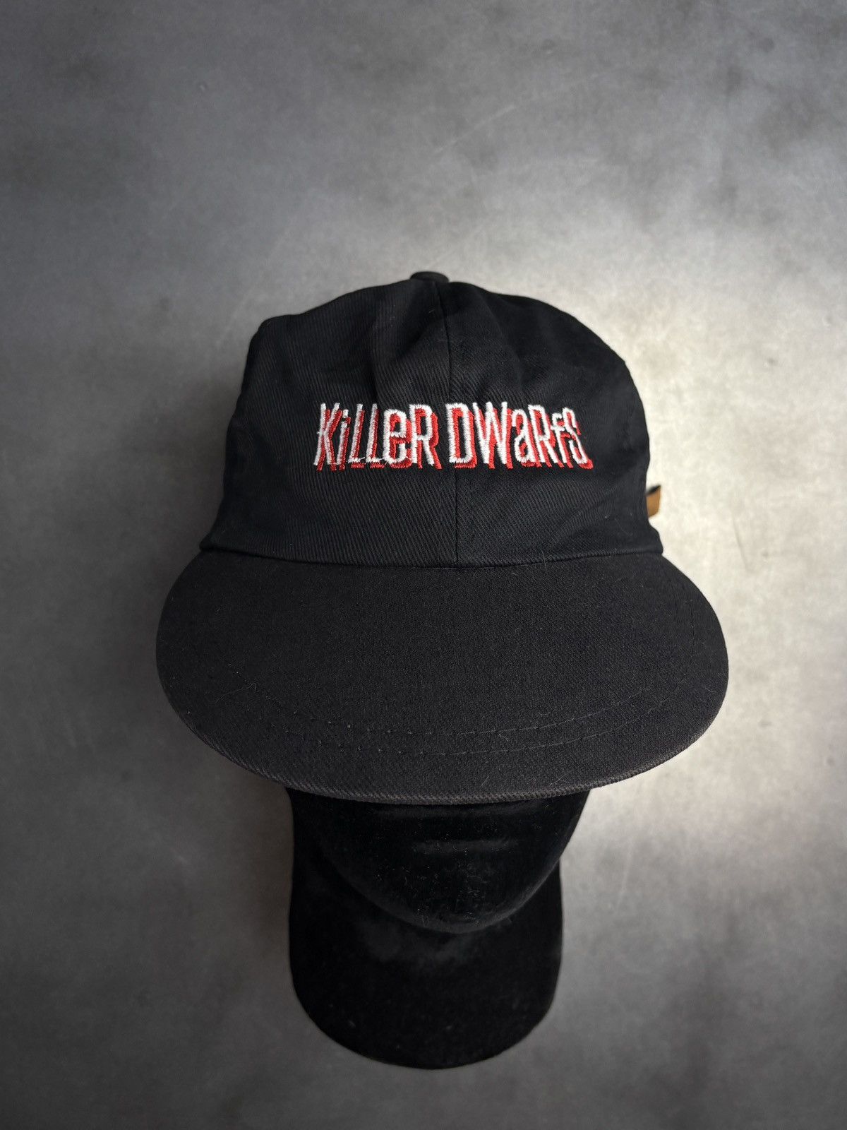 Band Tees × Vintage Vintage Killer Dwarfs Hat 1990s Baseball Cap Strapback Black Size ONE SIZE - 3 Thumbnail