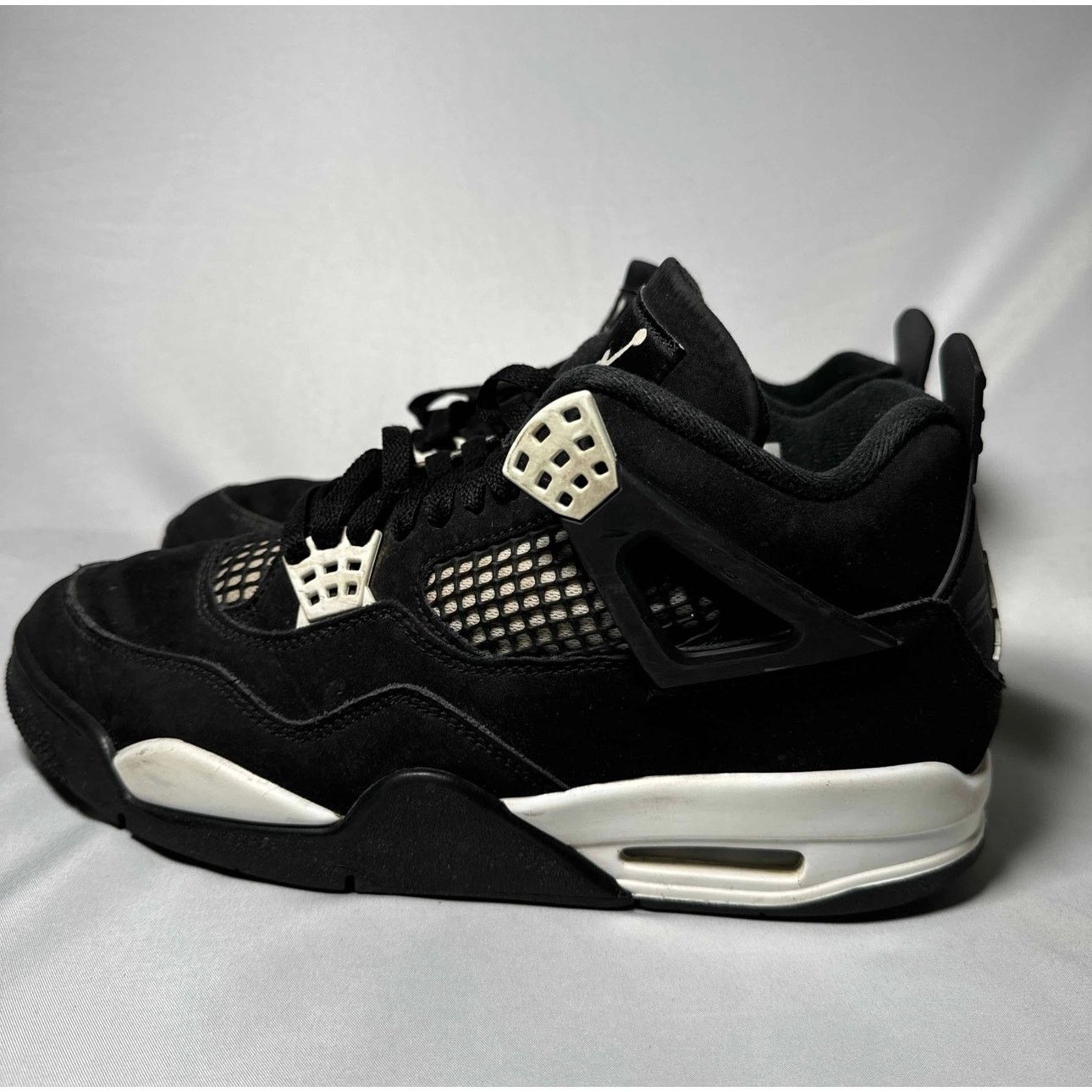 Jordan Brand × Nike Size 9.5 - Nike Air Jordan 4 RetroWhite Thunder Men's Shoes Size US 9.5 / EU 42-43 - 8 Thumbnail