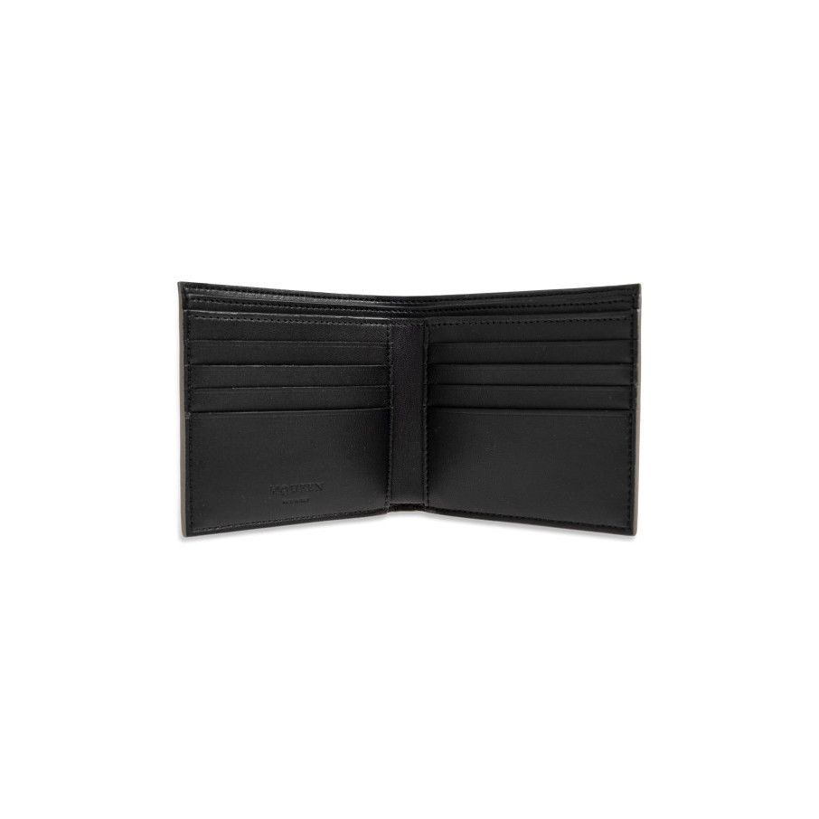 Alexander McQueen ALEXANDER MCQUEEN Gray Foldable Wallet New & Authentic Size ONE SIZE - 2 Thumbnail