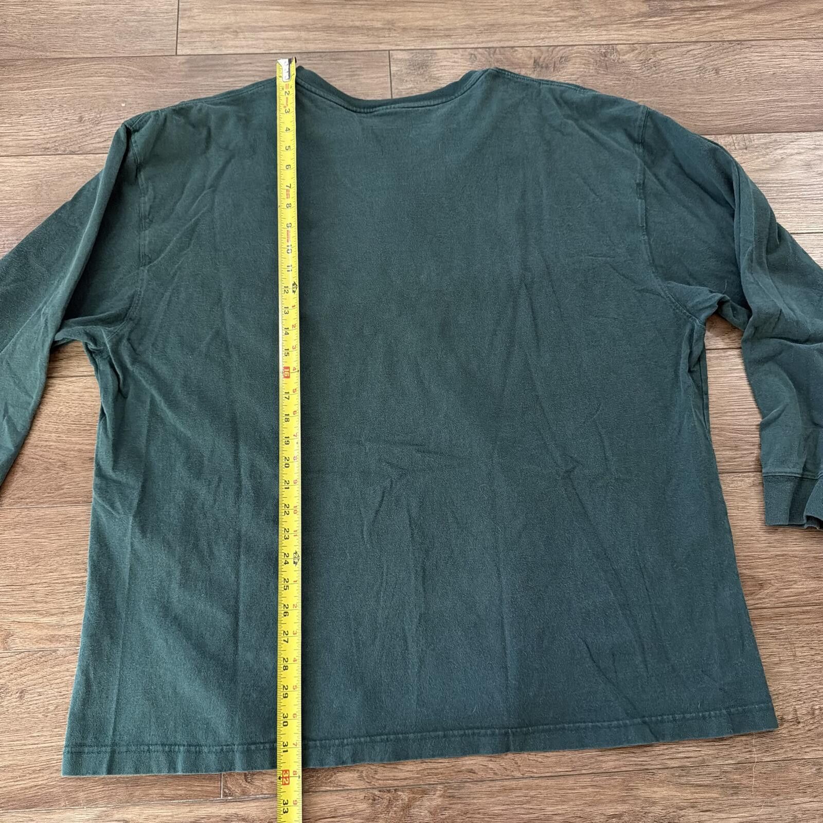 Carhartt Carhartt Green Long Sleeve Henley Pocket Shirt Vintage Y2K Size US XXL / EU 58 / 5 - 6 Thumbnail
