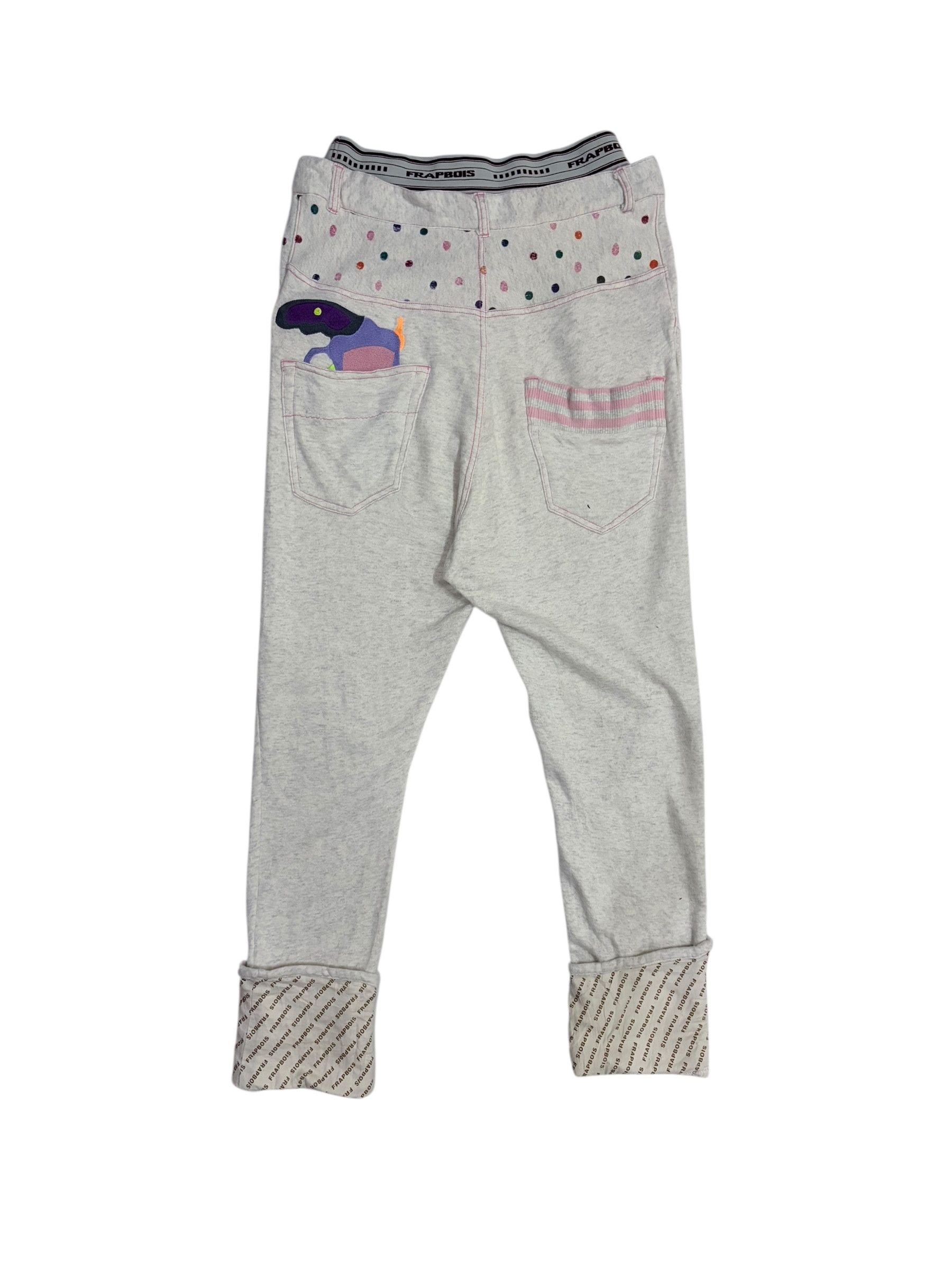 Frapbois Frapbois x Barcelona Yokocho Double Waist Pants Issey Miyake Size 32" / US 10 / IT 46 - 2 Thumbnail