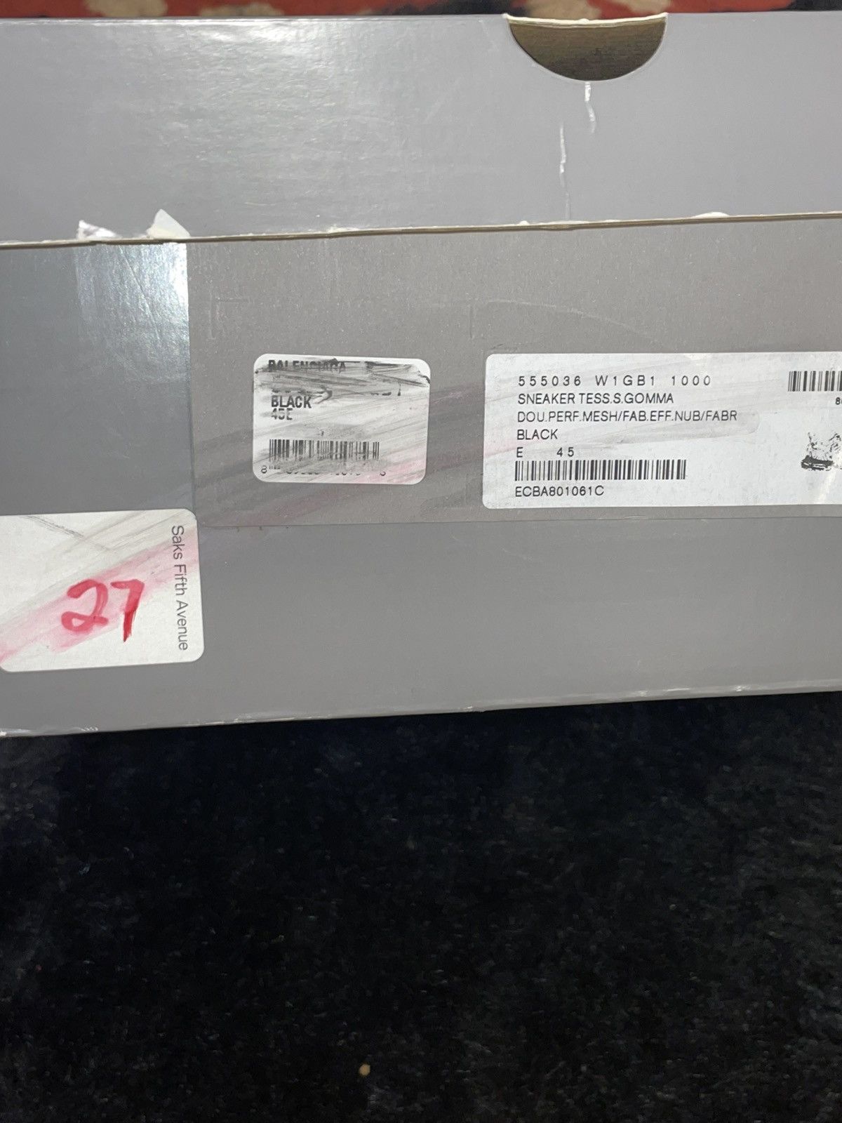 Balenciaga Balenciaga Track LED Black Size US 12 / EU 45 - 11 Thumbnail