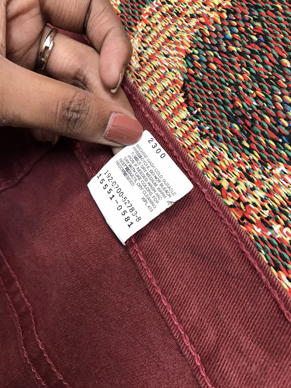 Levi's Vintage Levi’s 550 denim Size US 34 / EU 50 - 9 Thumbnail