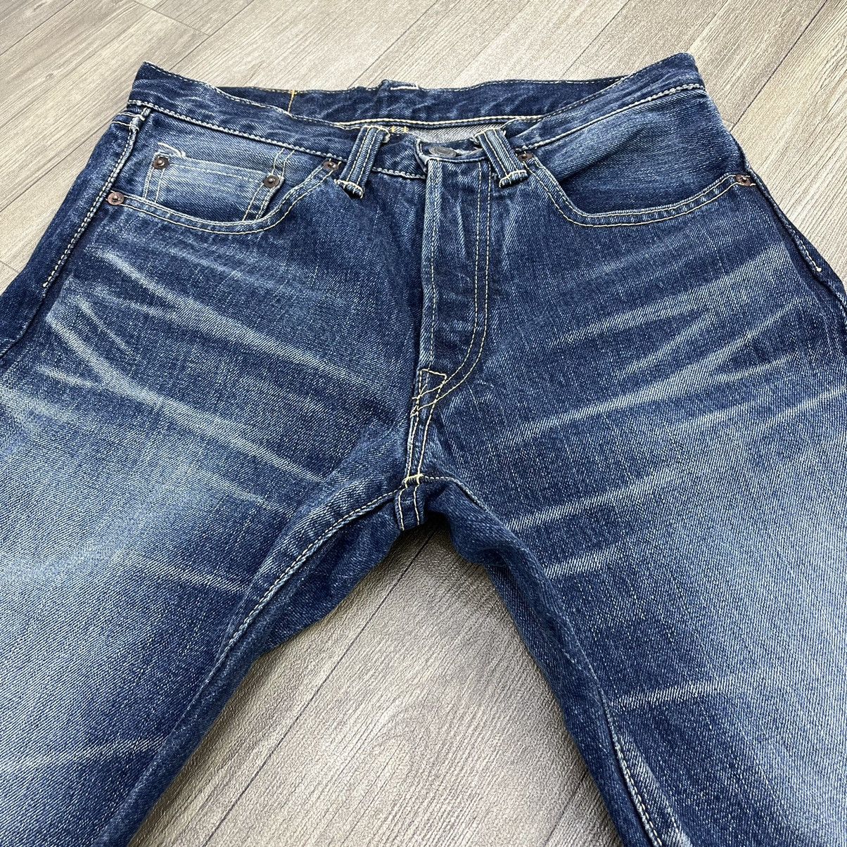 Eternal × Japanese Brand × Vintage Vintage Eternal Half Selvedge Faded Honeycomb Denim Jeans Size US 29 - 4 Thumbnail