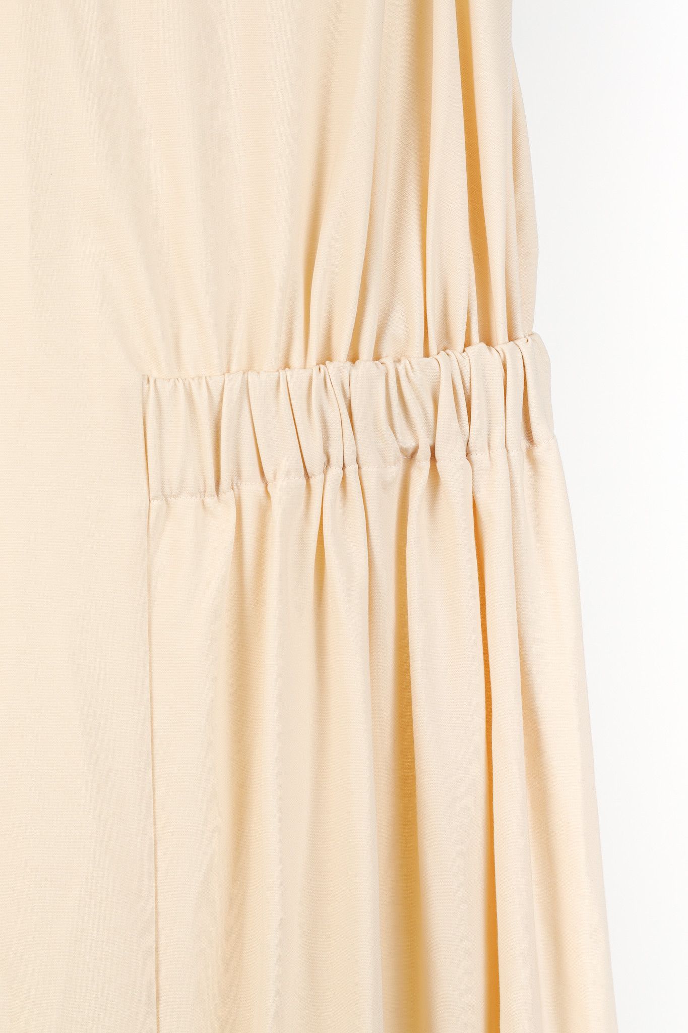 Weekend Max Mara Weekend Max Mara Tenebre Ivory Flowing Jersey Dress Size XS / US 0-2 / IT 36-38 - 6 Thumbnail