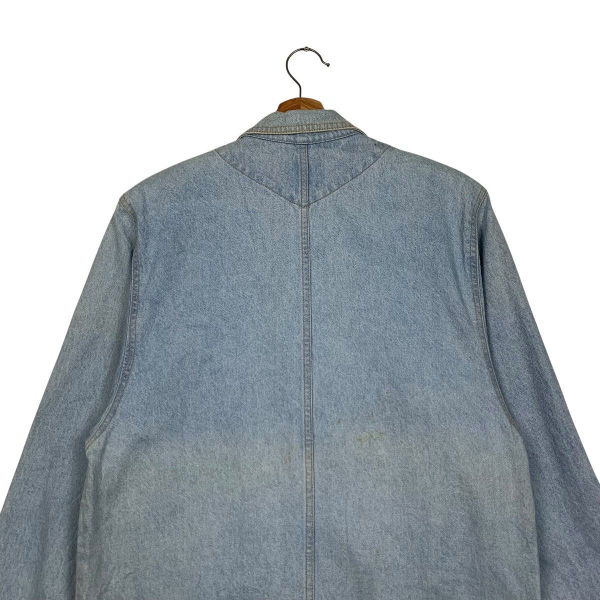 Vintage Vintage 90’s CETRA Blue Wash Jeans Jacket #2647-C118 Size L / US 10 / IT 46 - 8 Thumbnail