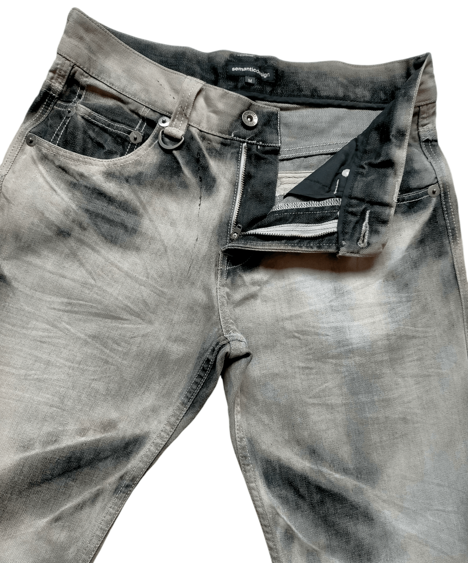 Hysteric Glamour Skinny Jeans Semantic Design Japan Denim Size US 30 / EU 46 - 7 Thumbnail