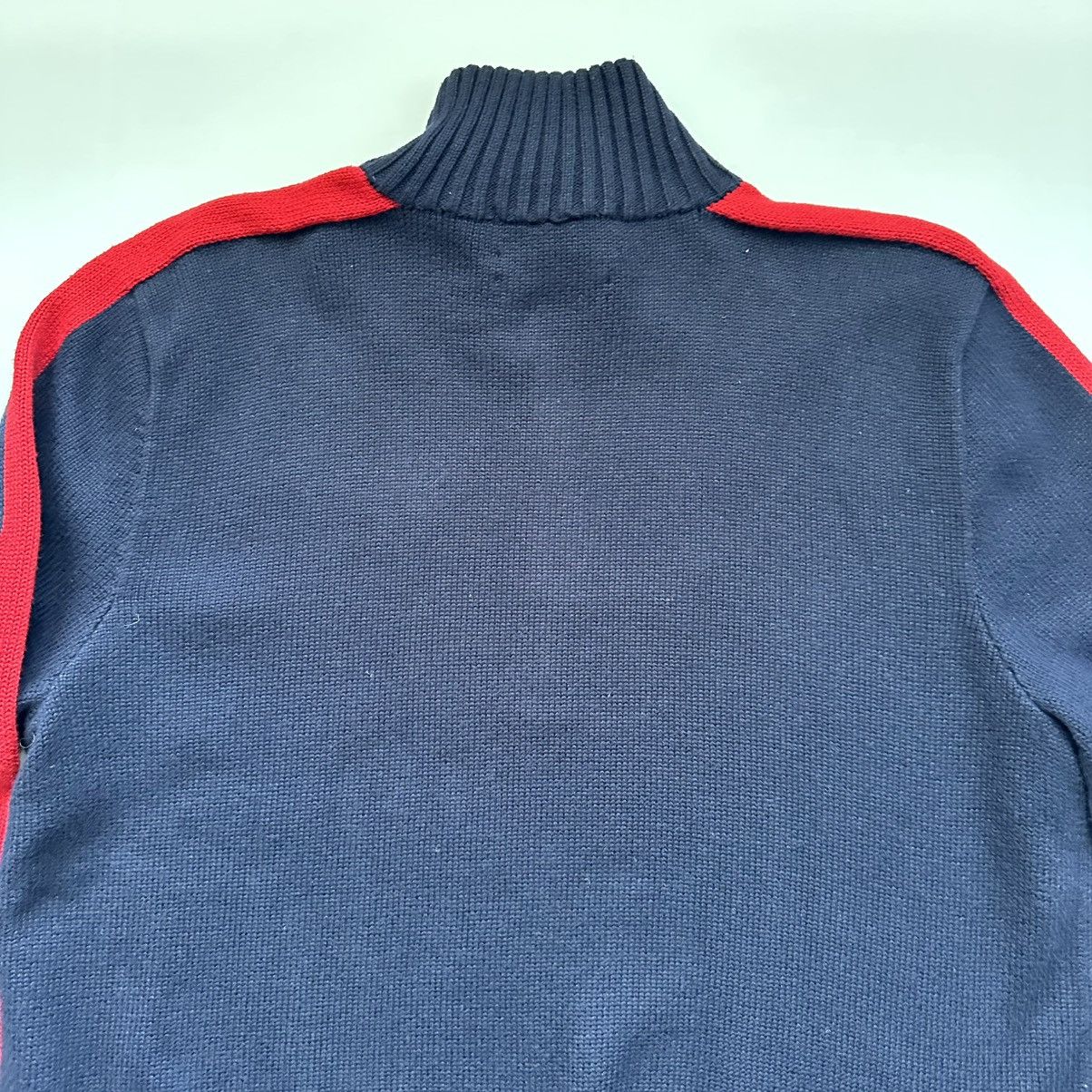 Polo Ralph Lauren Polo Ralph Lauren Navy Red Pullover Sweater Large Vintage Size US L / EU 52-54 / 3 - 5 Thumbnail
