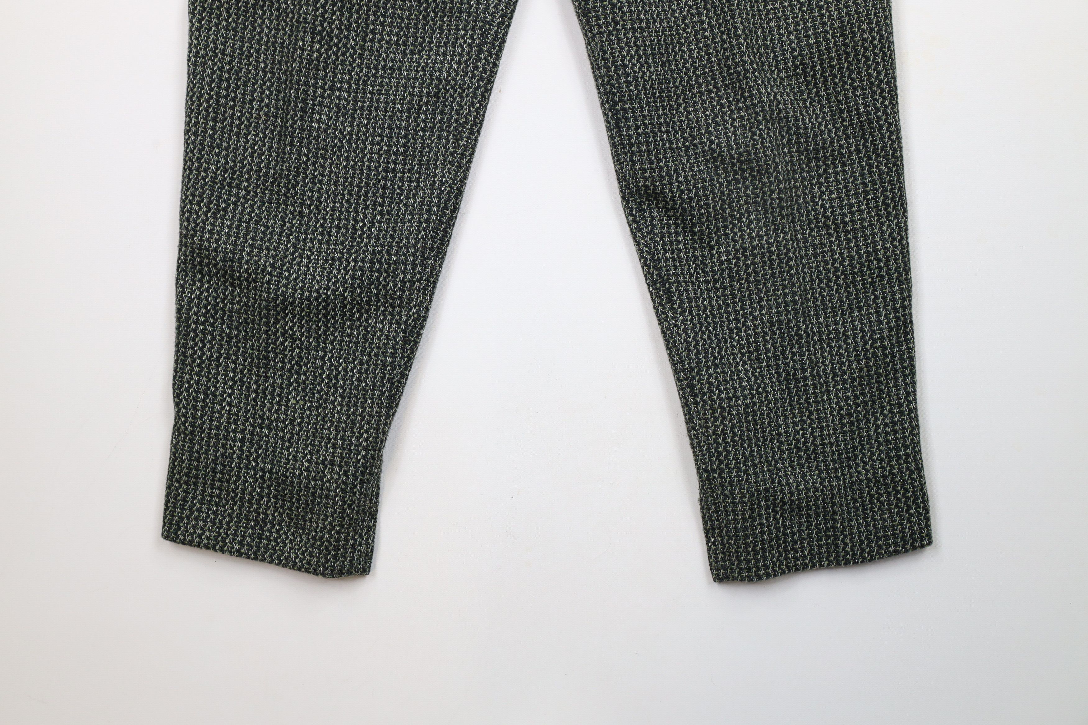 Vintage Vintage 90s Streetwear Blend High Waist Chino Pants Green Size 27" / US 4 / IT 40 - 4 Thumbnail