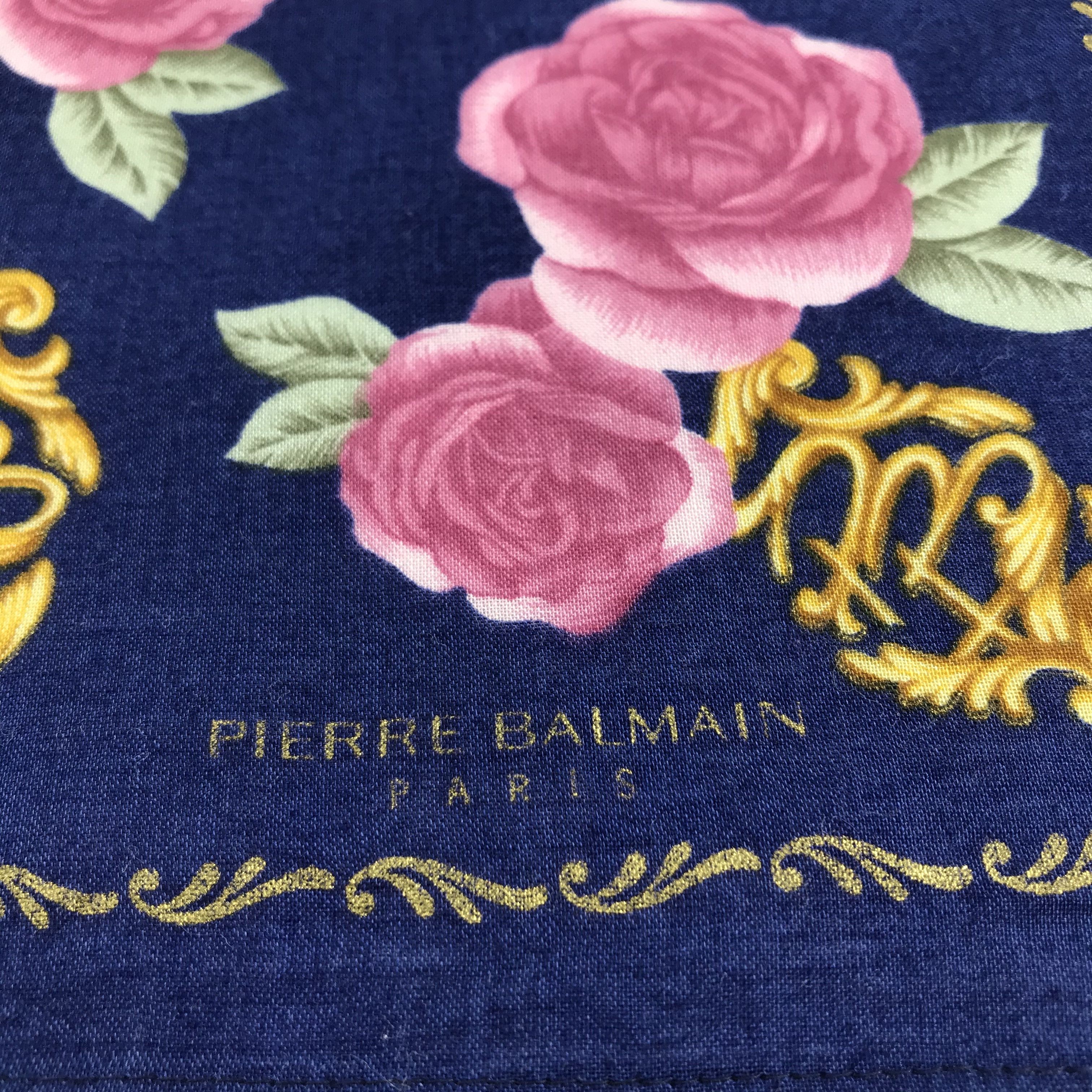 Pierre Balmain Pierre Balmain Handkerchief Neckerchief Bandana H1197 Size ONE SIZE - 3 Thumbnail
