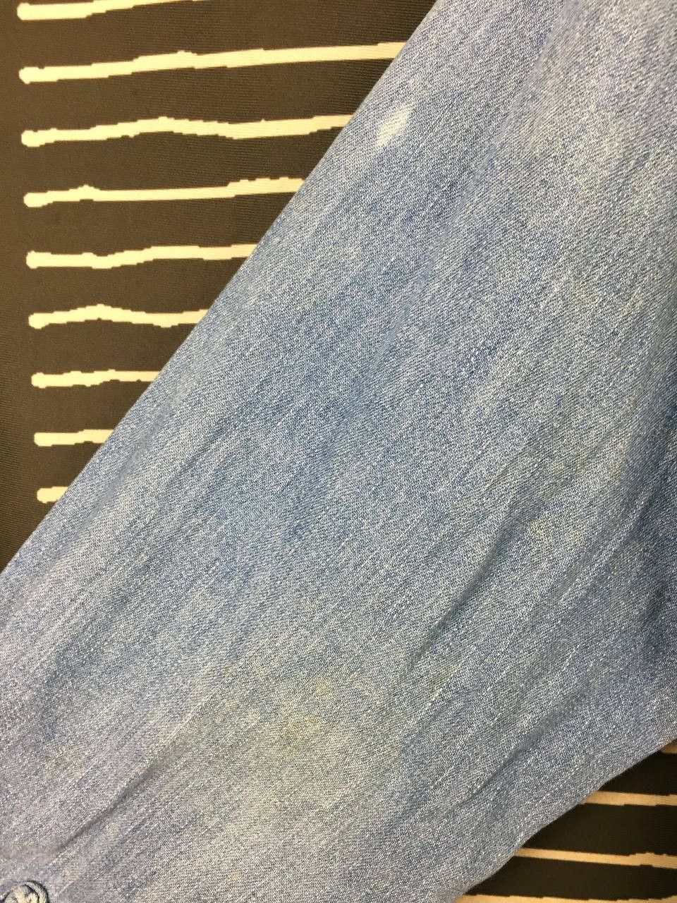 Blue Blue Japan Blue Blue Japan Distressed Sawtooth Western Denim Shirt Size US M / EU 48-50 / 2 - 15 Thumbnail
