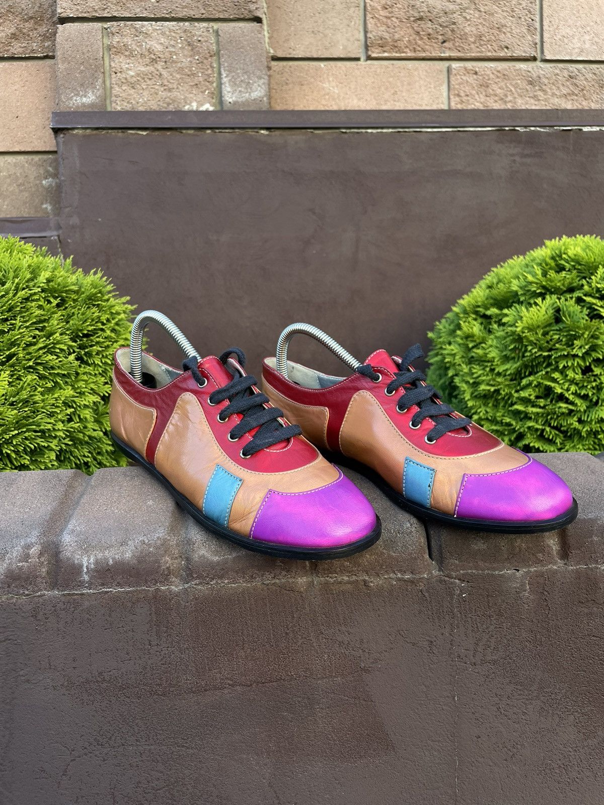 Philippe Model × Vintage Philippe Model Rare Multicolour shoes Size US 6 / EU 39 - 1 Thumbnail