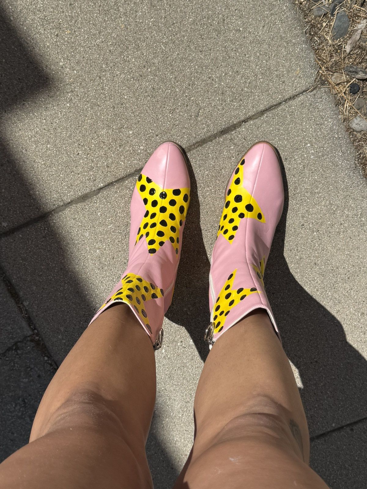 Other You’re a Star Hand Painted Boots Size US 9.5 / IT 39.5 - 4 Thumbnail