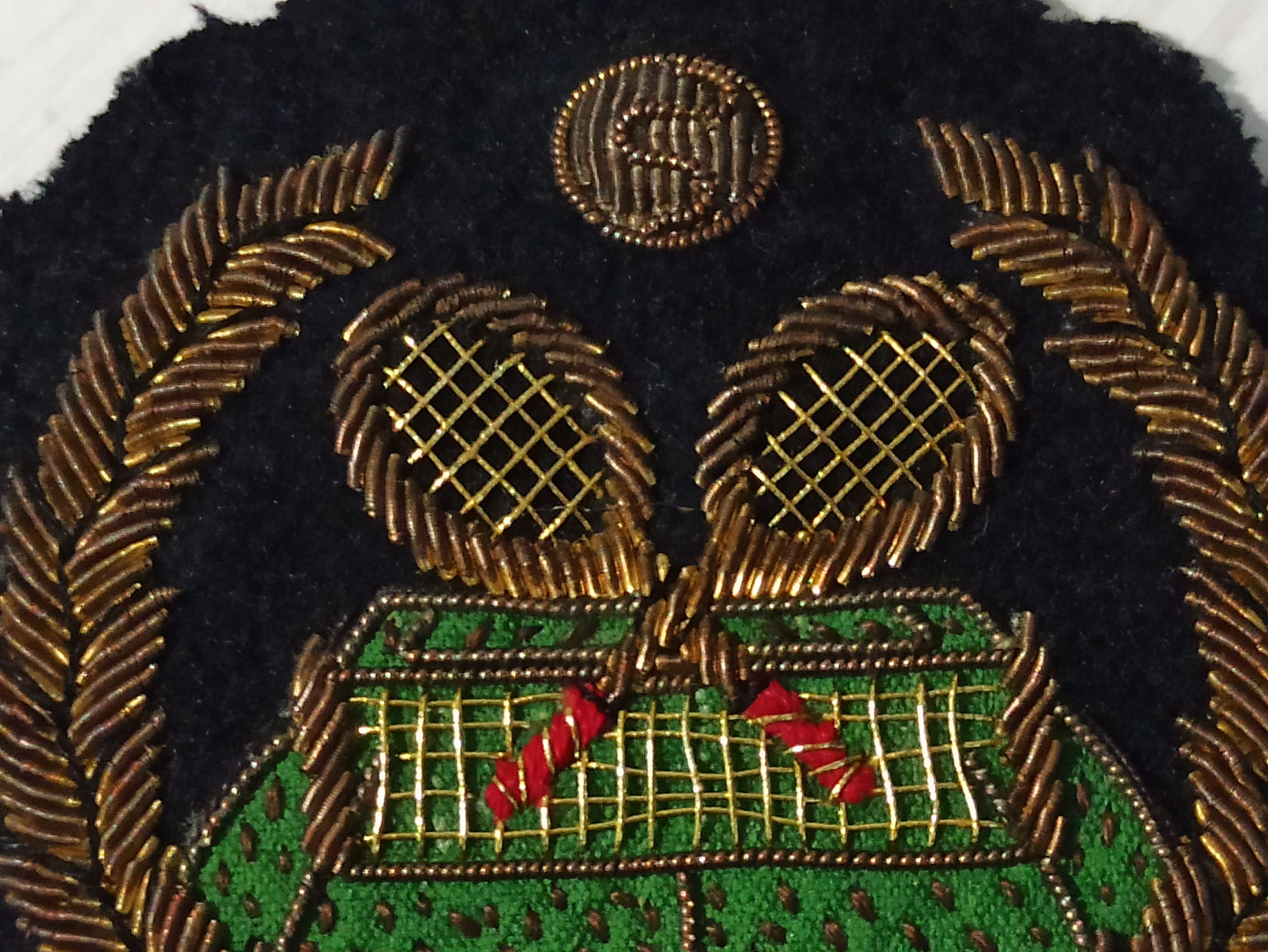 Other × Sports Specialties × Vintage EMBROIDERED TENNIS THEMED BADGE Size ONE SIZE - 2 Thumbnail