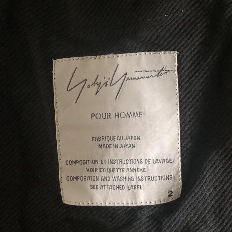 Yohji Yamamoto Yohji Yamamoto Yohji Yamamoto Lightweight Black Blazer Jac Size US S / EU 44-46 / 1 - 4 Thumbnail