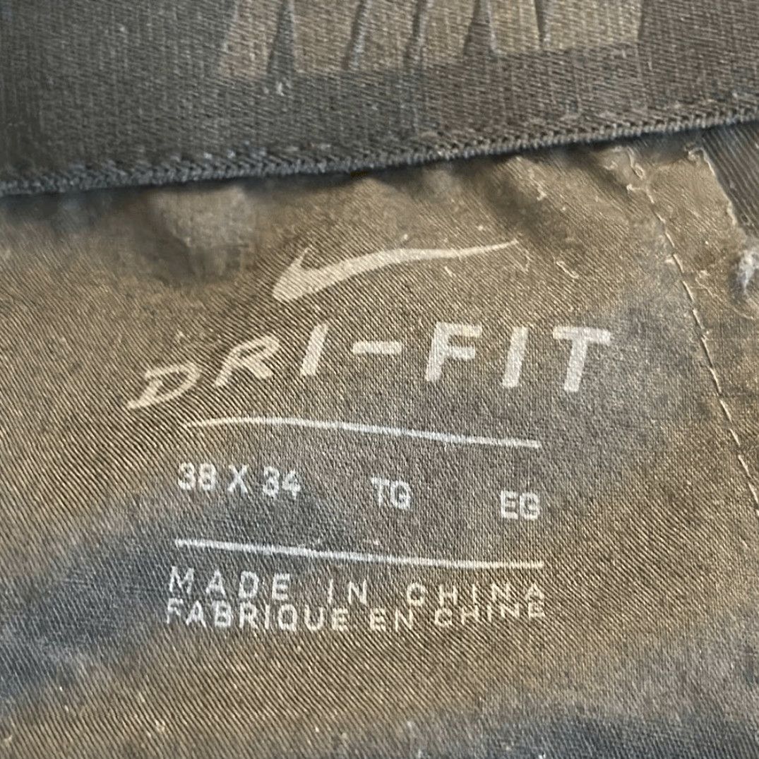Nike VINTAGE not applicable. Use Nike Golf Mens Pants Chino Dri-Fit 38x34 Tan Black BV6065-010 Mens Size US 38 / EU 54 - 7 Thumbnail