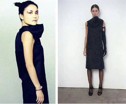 Helmut Lang HELMUT LANG A wool turtleneck dress with irregular cuts Size S / US 4 / IT 40 - 9 Thumbnail