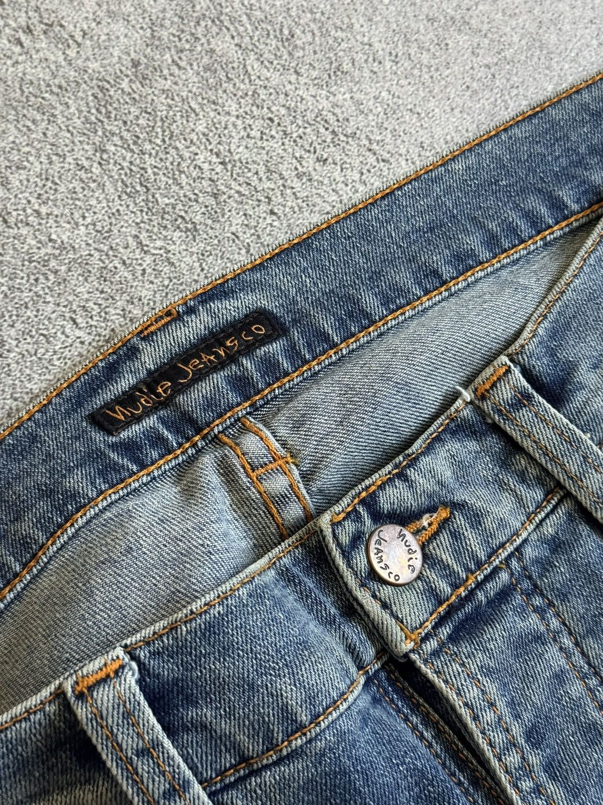 Nudie Jeans Nudie Jeans co 32/30 Grim Tim denim pants trousers jeans 👖 Size US 32 / EU 48 - 11 Thumbnail