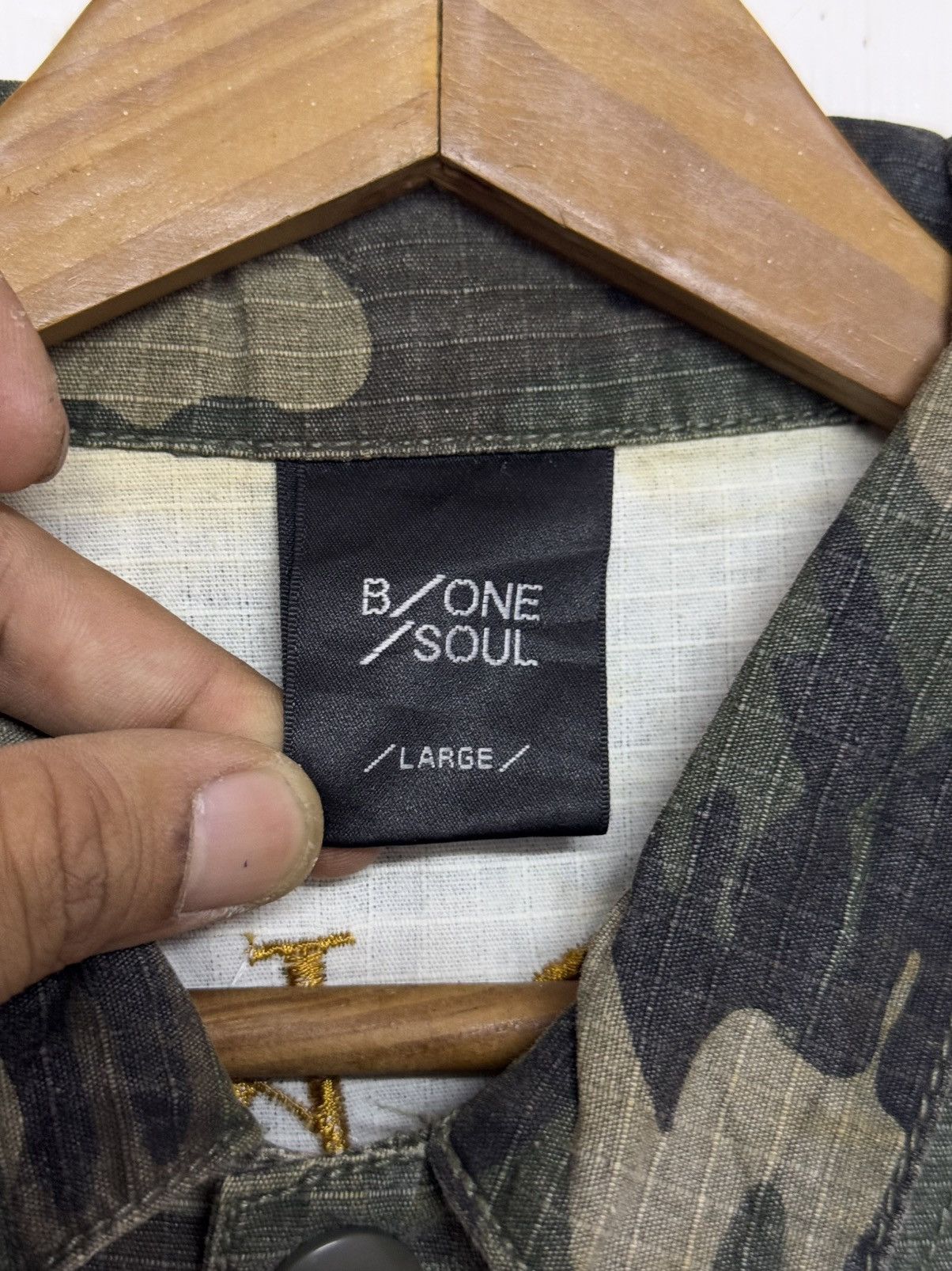 Japanese Brand B one Soul Army Jacket Size US L / EU 52-54 / 3 - 8 Thumbnail