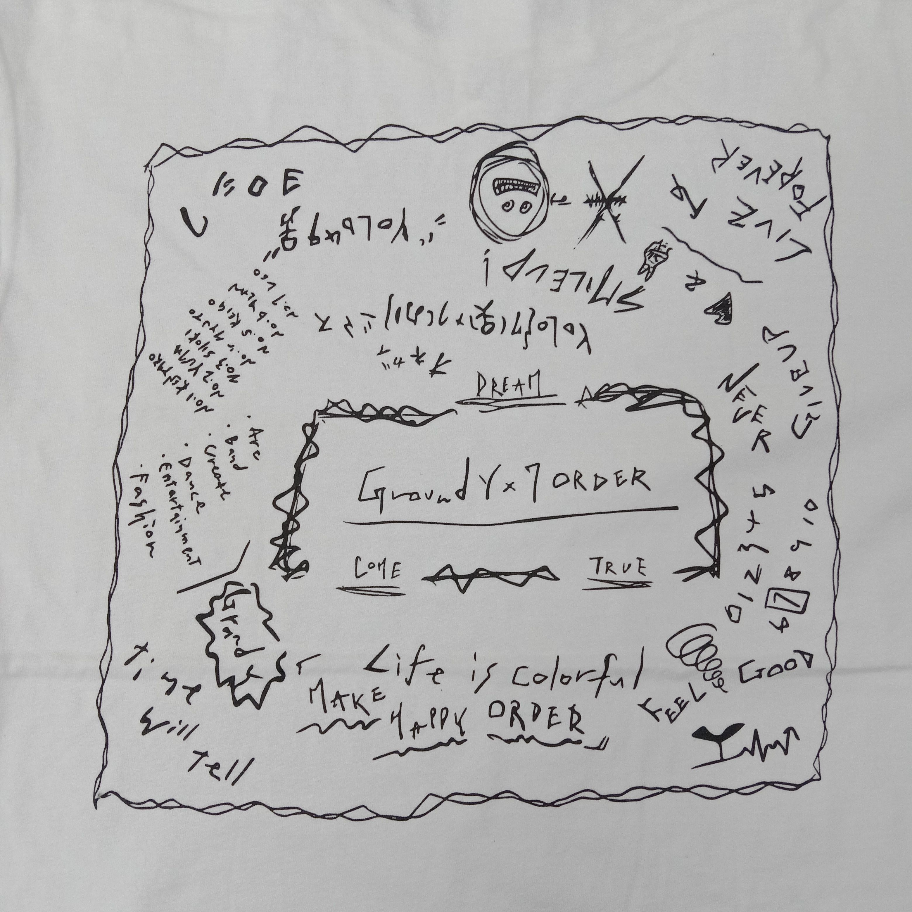 Ground Y Ground Y by Yohji Yamamoto Designer Art Tshirt C239N68 Size US L / EU 52-54 / 3 - 2 Thumbnail
