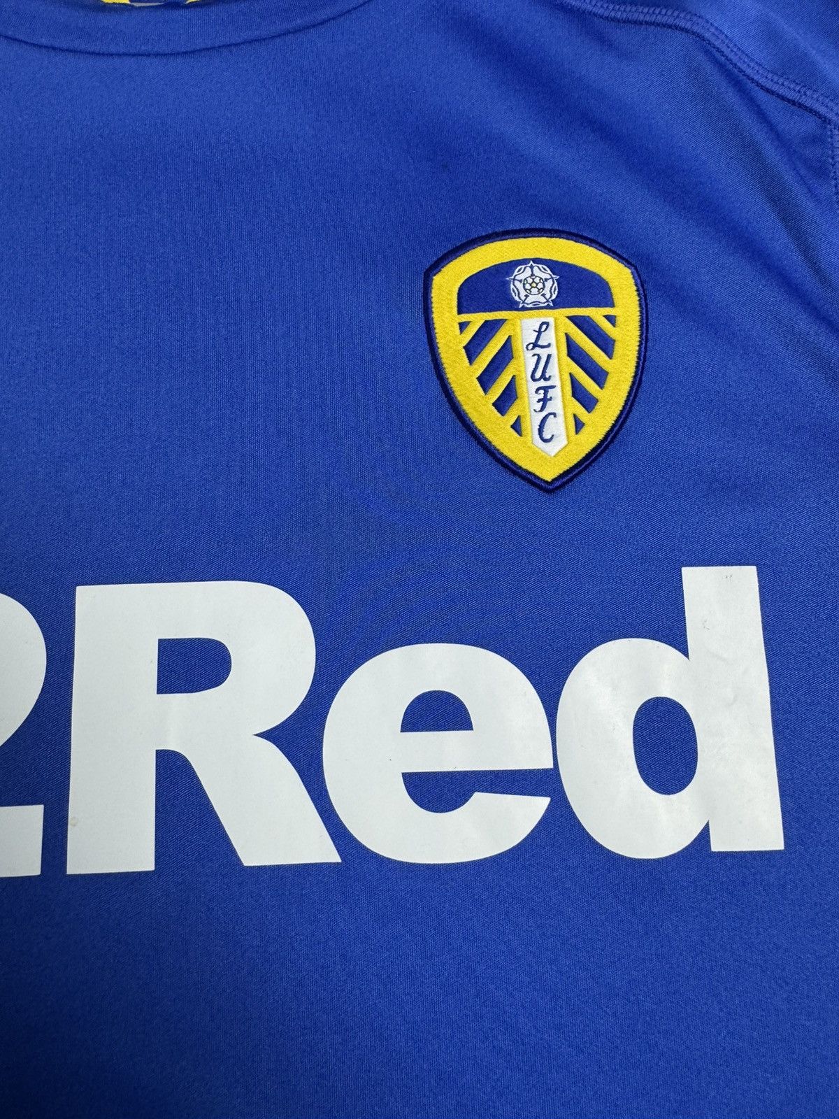 Kappa Leeds United 2016 2017 Away Shirt Soccer Jersey Kappa Size US L / EU 52-54 / 3 - 5 Thumbnail