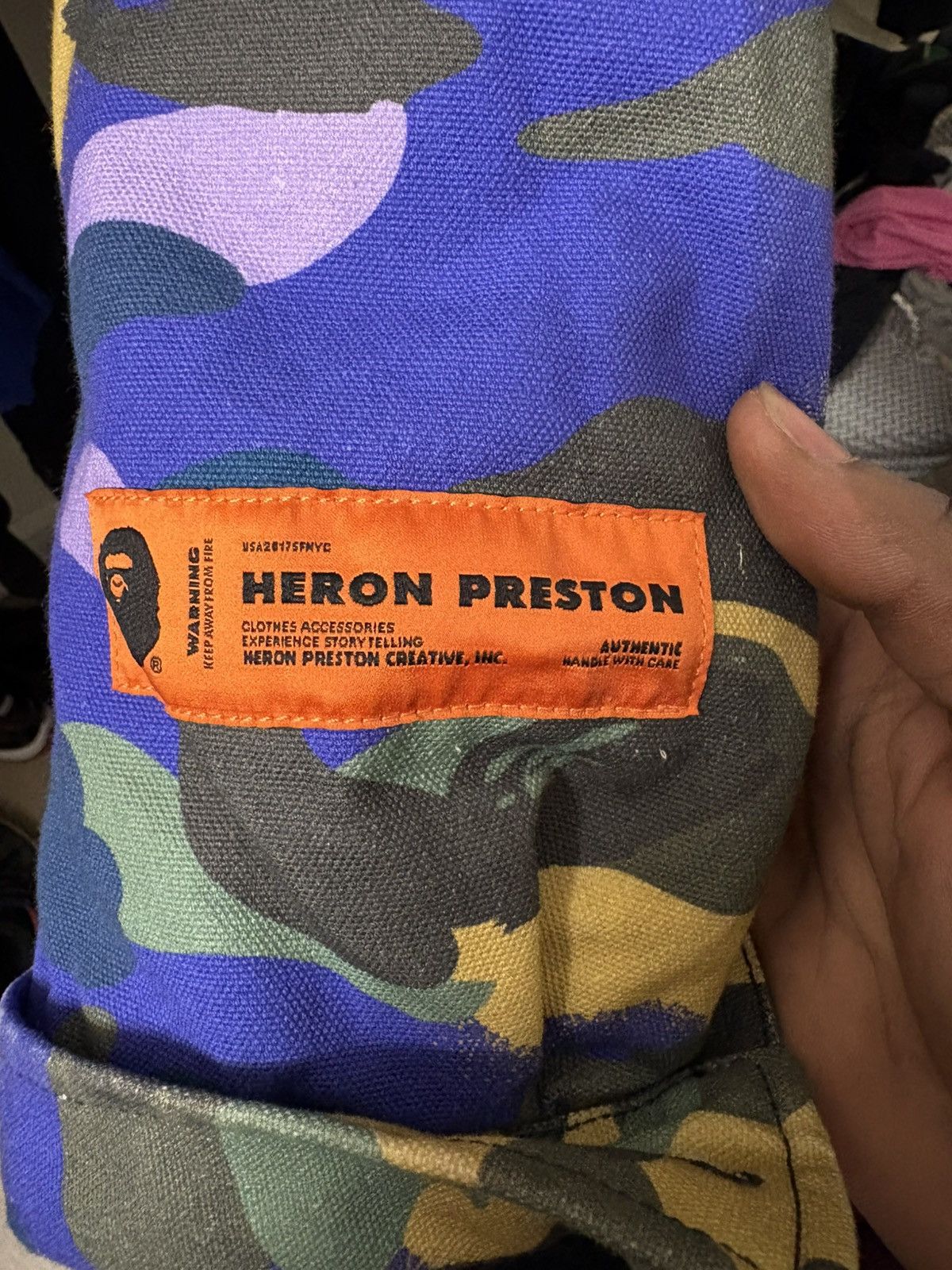 Bape × Heron Preston BAPE Size US S / EU 44-46 / 1 - 4 Thumbnail
