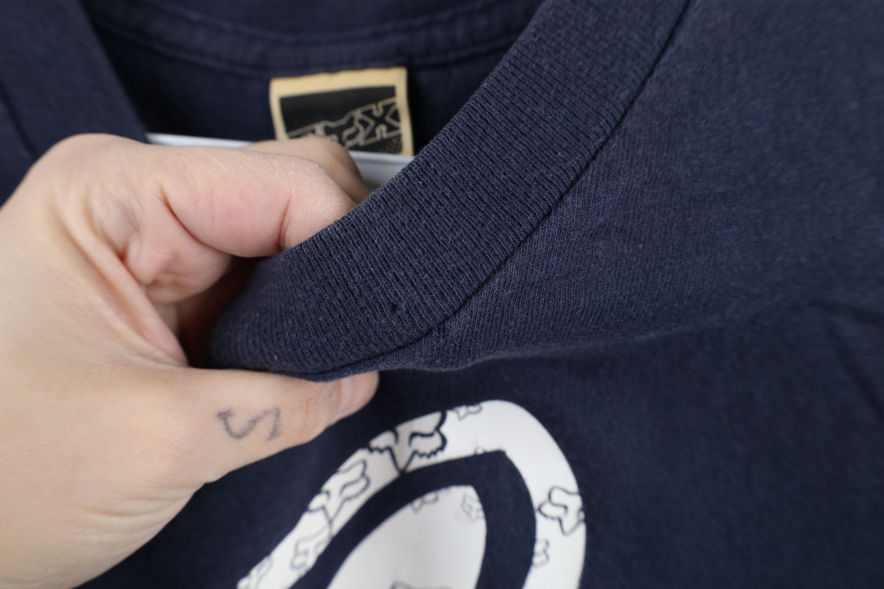 Fox Racing × Vintage Vintage 90s Y2K Fox Racing Big Logo Short Sleeve T-Shirt Size US S / EU 44-46 / 1 - 6 Thumbnail