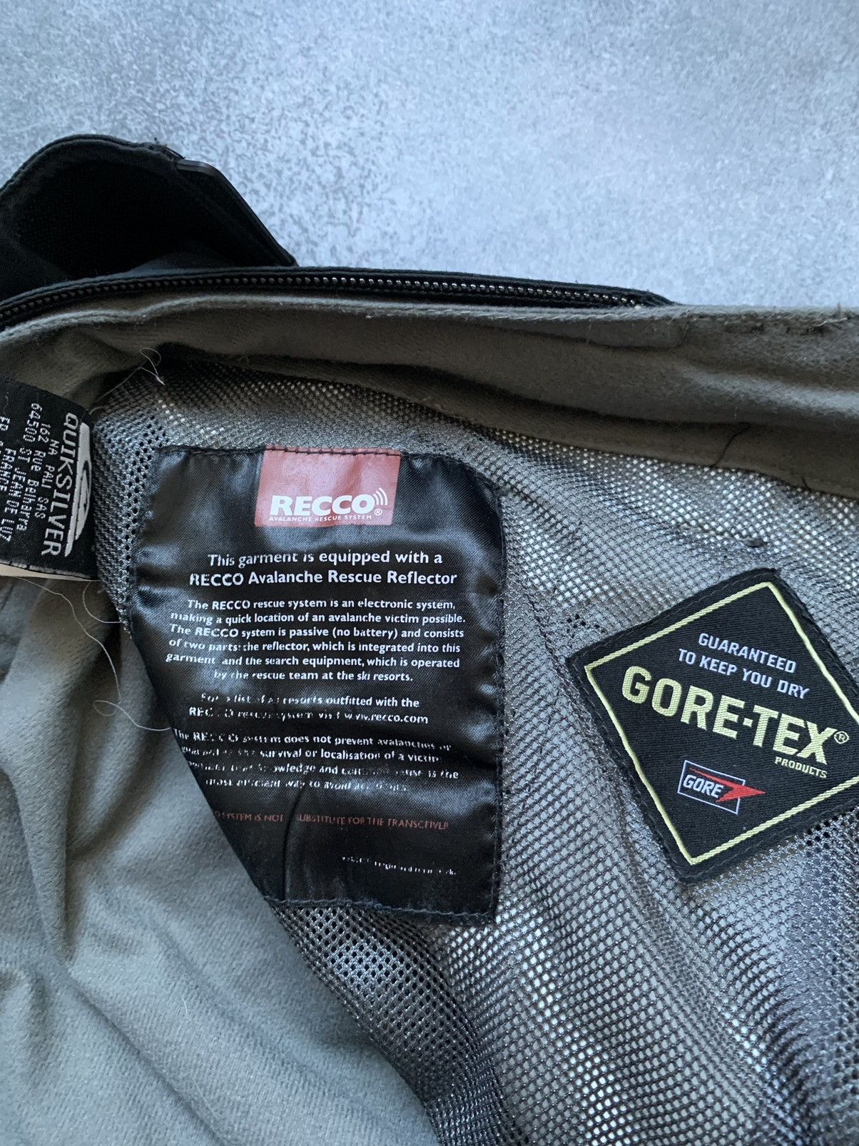 Goretex × Quiksilver Quiksilver GoreTex Cargo Snow Pants Skiwear Gorpcore Size US 33 - 24 Thumbnail