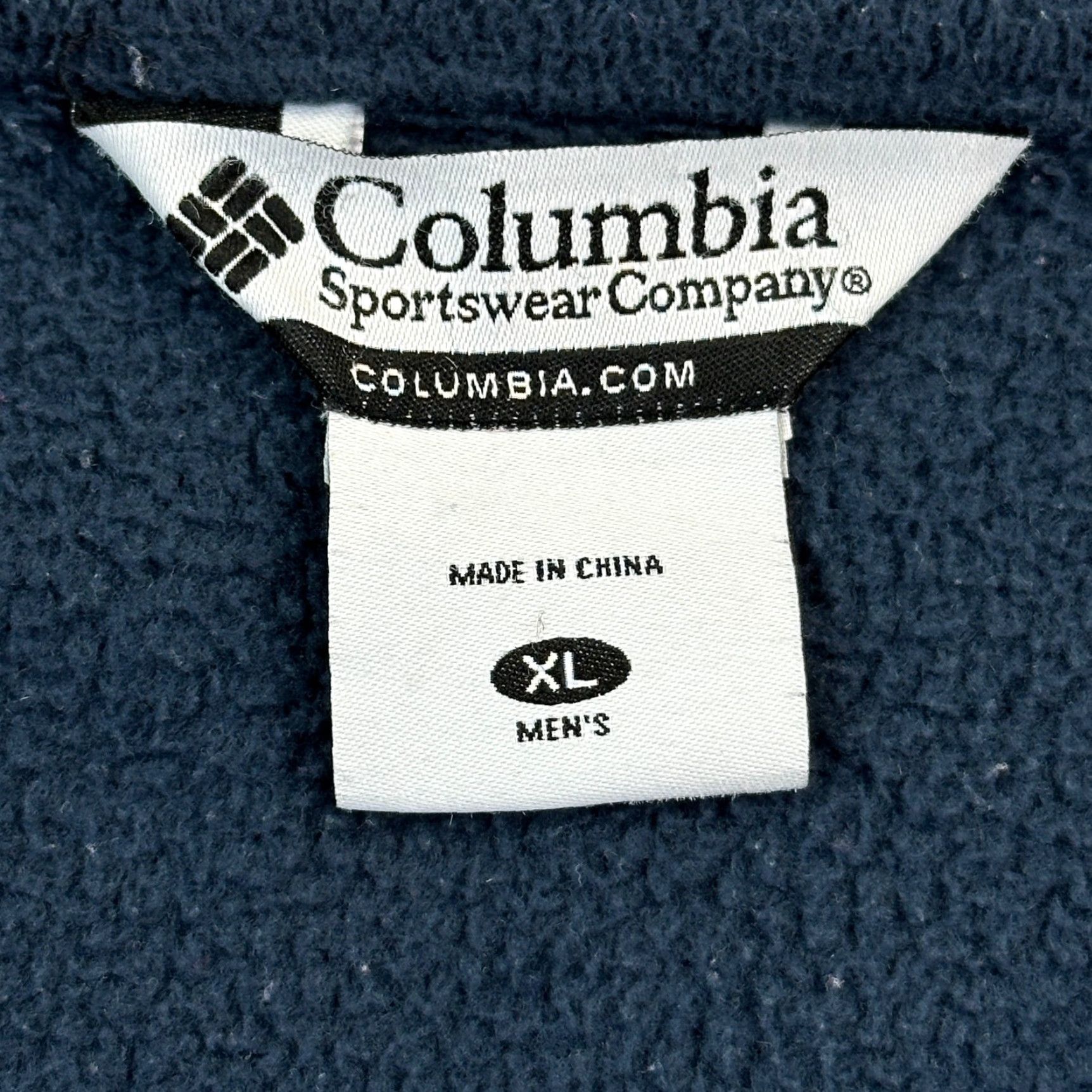 Vintage Columbia Vest Mens XL Blue Fleece Full Zip Outdoor Hiking Casual Shirt Size US XL / EU 56 / 4 - 3 Thumbnail