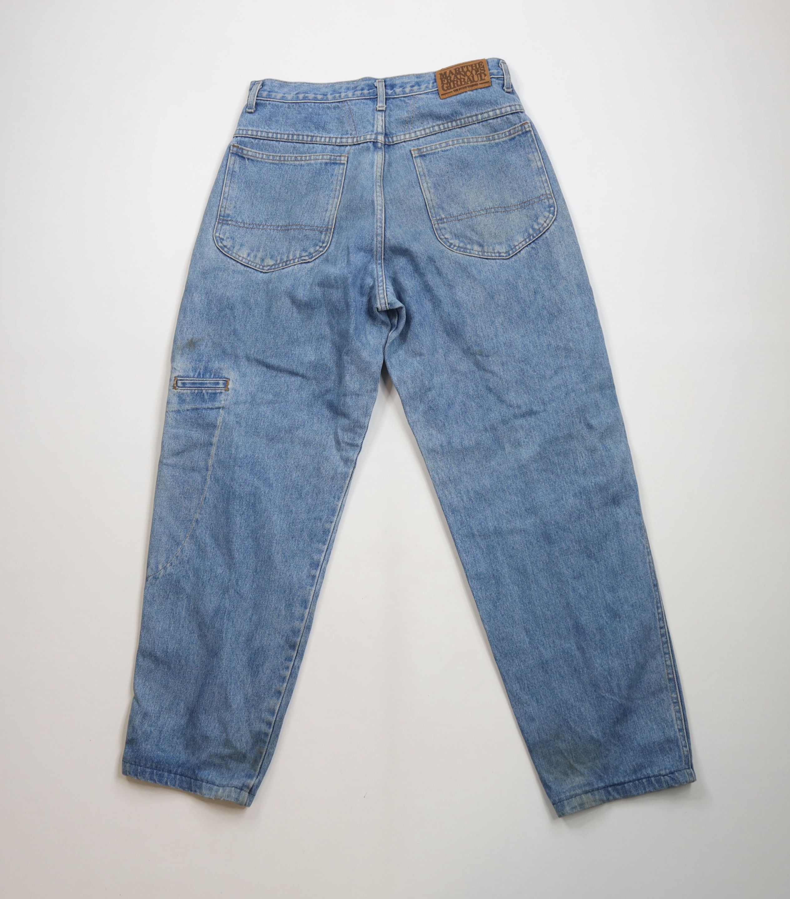 Marithe + Francois Girbaud × Vintage Vintage 90s Marithe Francois Girbaud Leg Jeans Blue USA Size US 30 / EU 46 - 10 Thumbnail