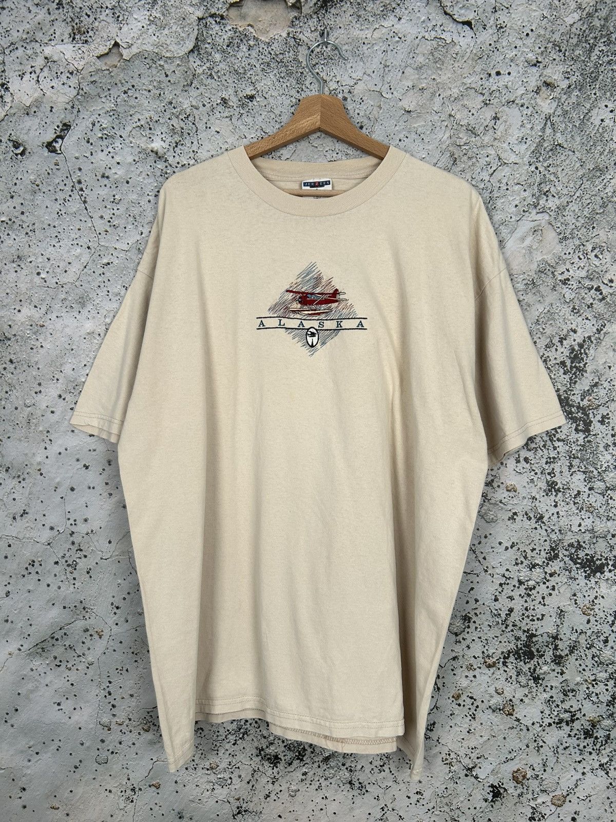 Vintage Vintage Alaska Graphic Tee Streetwear USA 90s Skate Baggy Size US XL / EU 56 / 4 - 1 Thumbnail