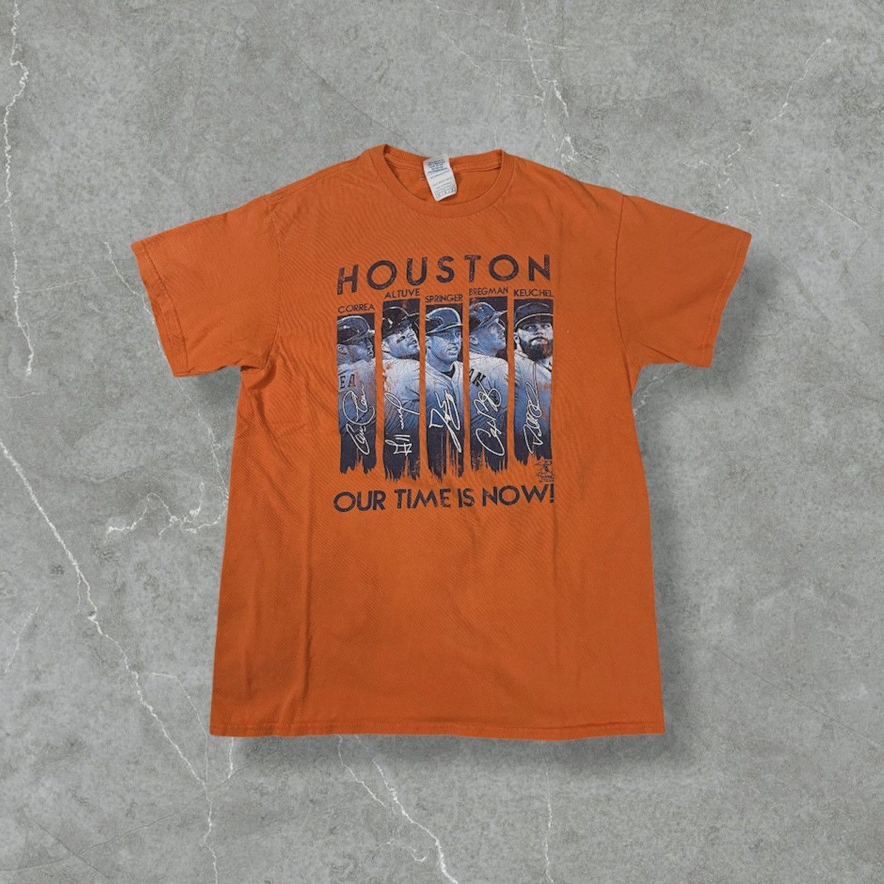 Delta Orange Houston Astros T Shirt Delta Size US M / EU 48-50 / 2 - 1 Thumbnail