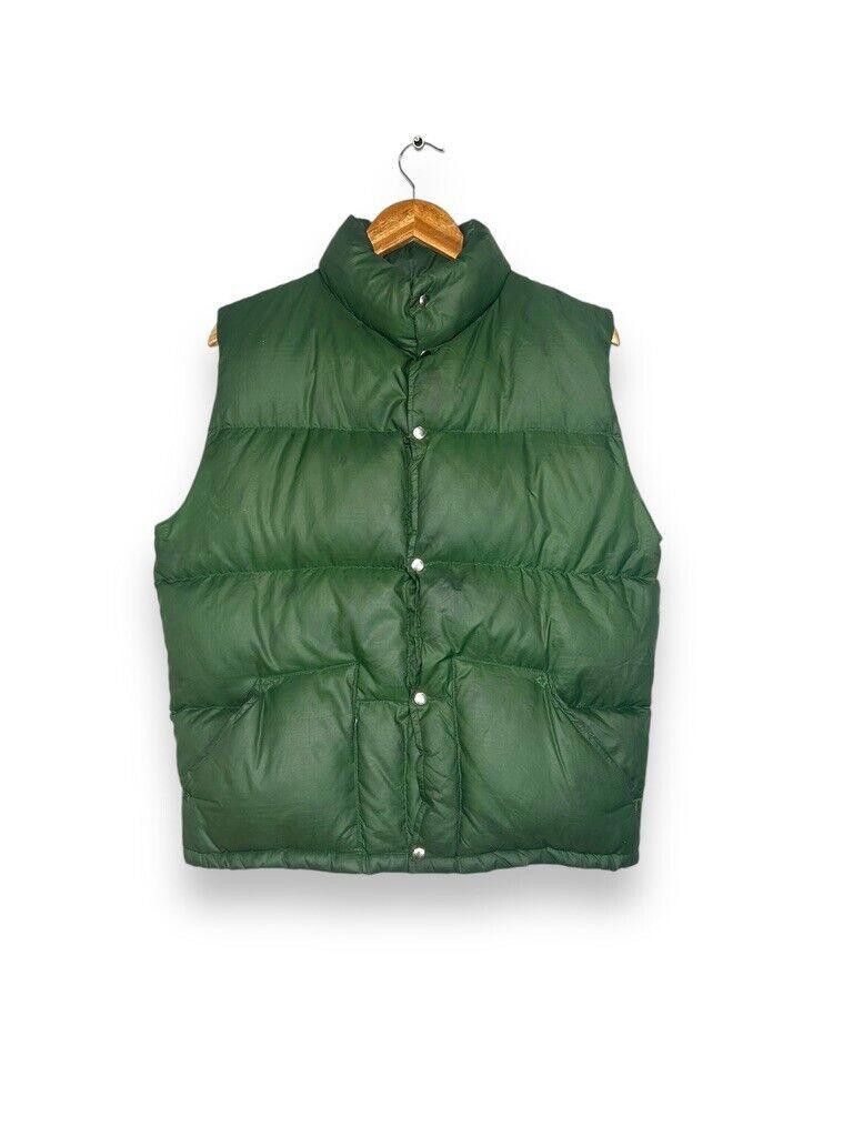 The North Face Vintage 70s North Face Earth Tone Full Button Up Puffer Vest Size US S / EU 44-46 / 1 - 1 Thumbnail