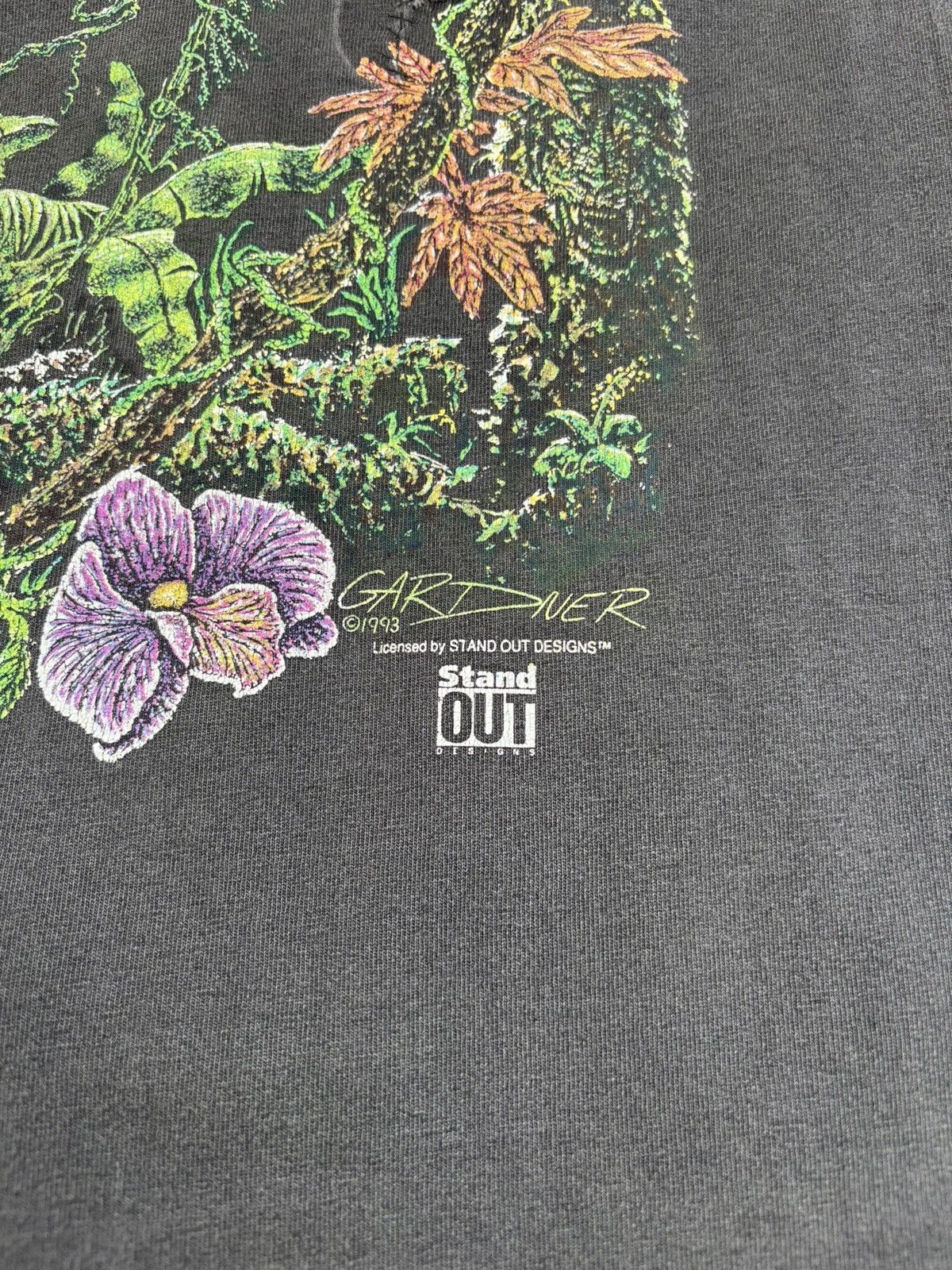 Other Vintage 90s Tiger Gardner Stand Out t shirt Size US XL / EU 56 / 4 - 3 Thumbnail