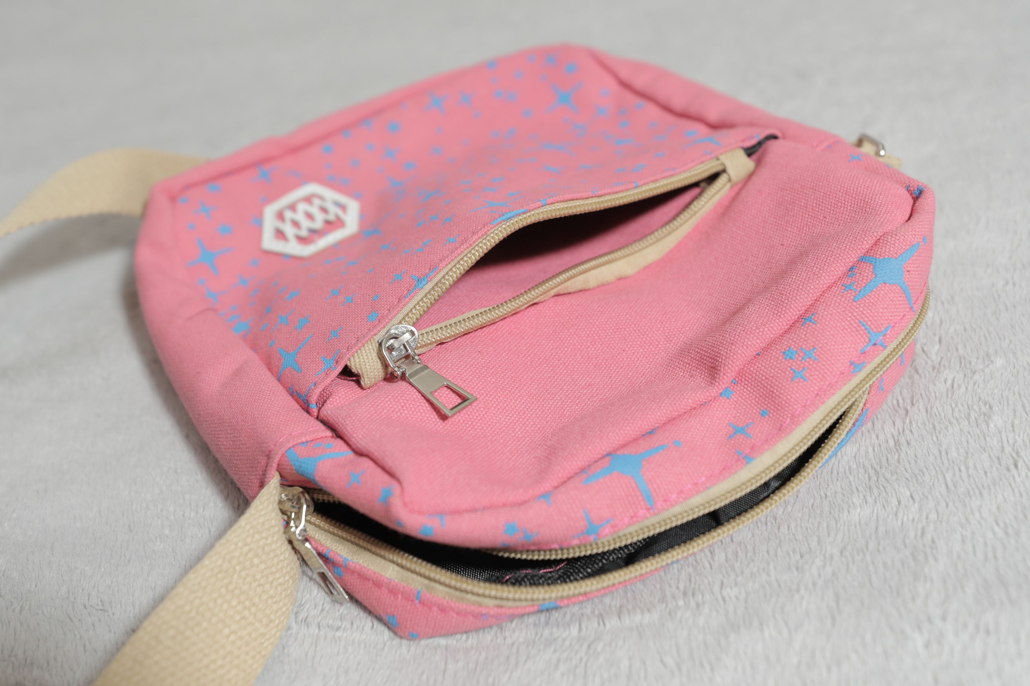 Other Pink Stars Cross Body Bag Size ONE SIZE - 10 Thumbnail