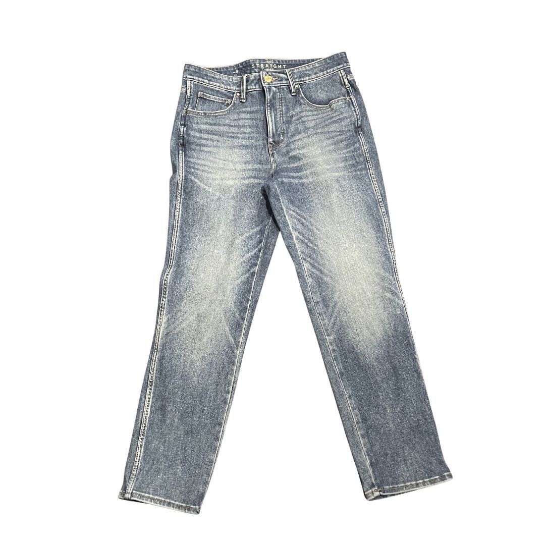 White House Black Market The Straight Crop Denim Women Jeans Size 8 Casual Chic Size 30" / US 8 / IT 44 - 1 Thumbnail