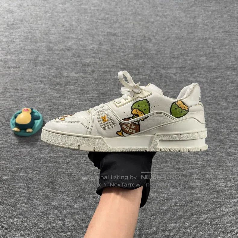 Louis Vuitton Louis Vuitton Trainer Nigo Co-Brand Duck Board Shoes Size US 8 / EU 41 - 9 Thumbnail