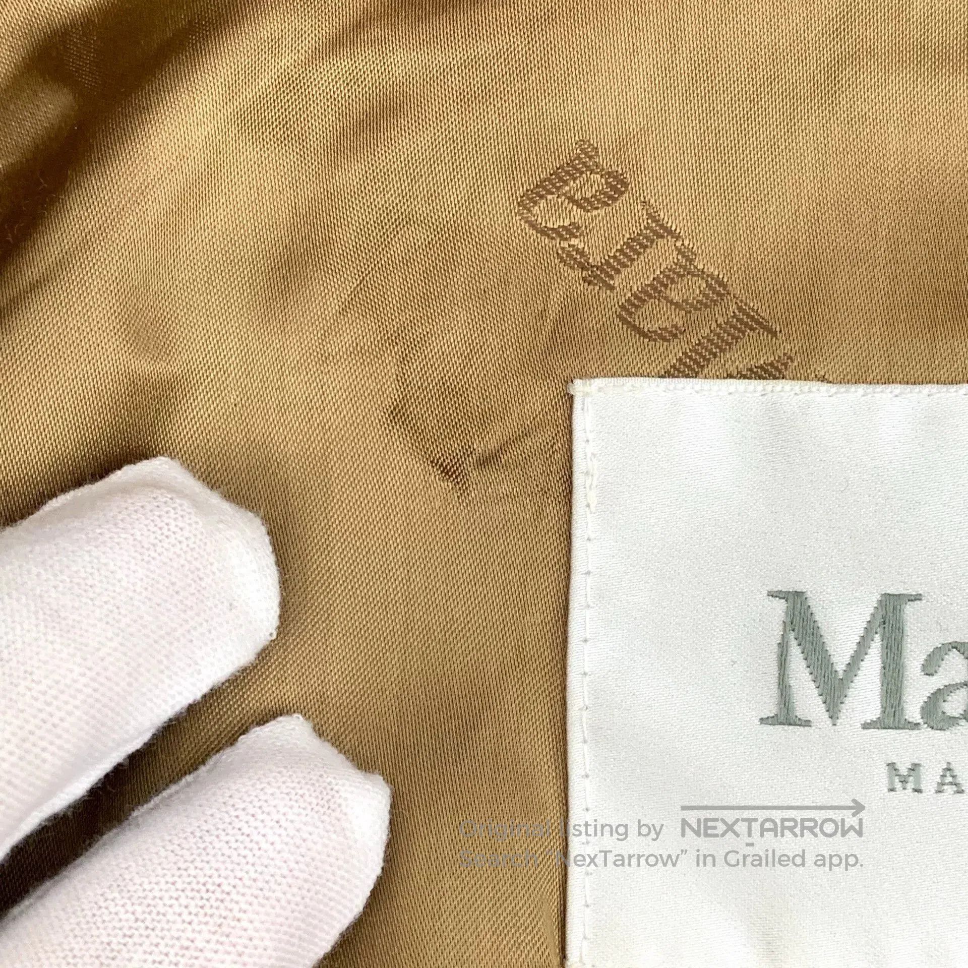 Other Maxmara Teddy Double-Breasted Coat in Brown. Size US S / EU 44-46 / 1 - 7 Thumbnail