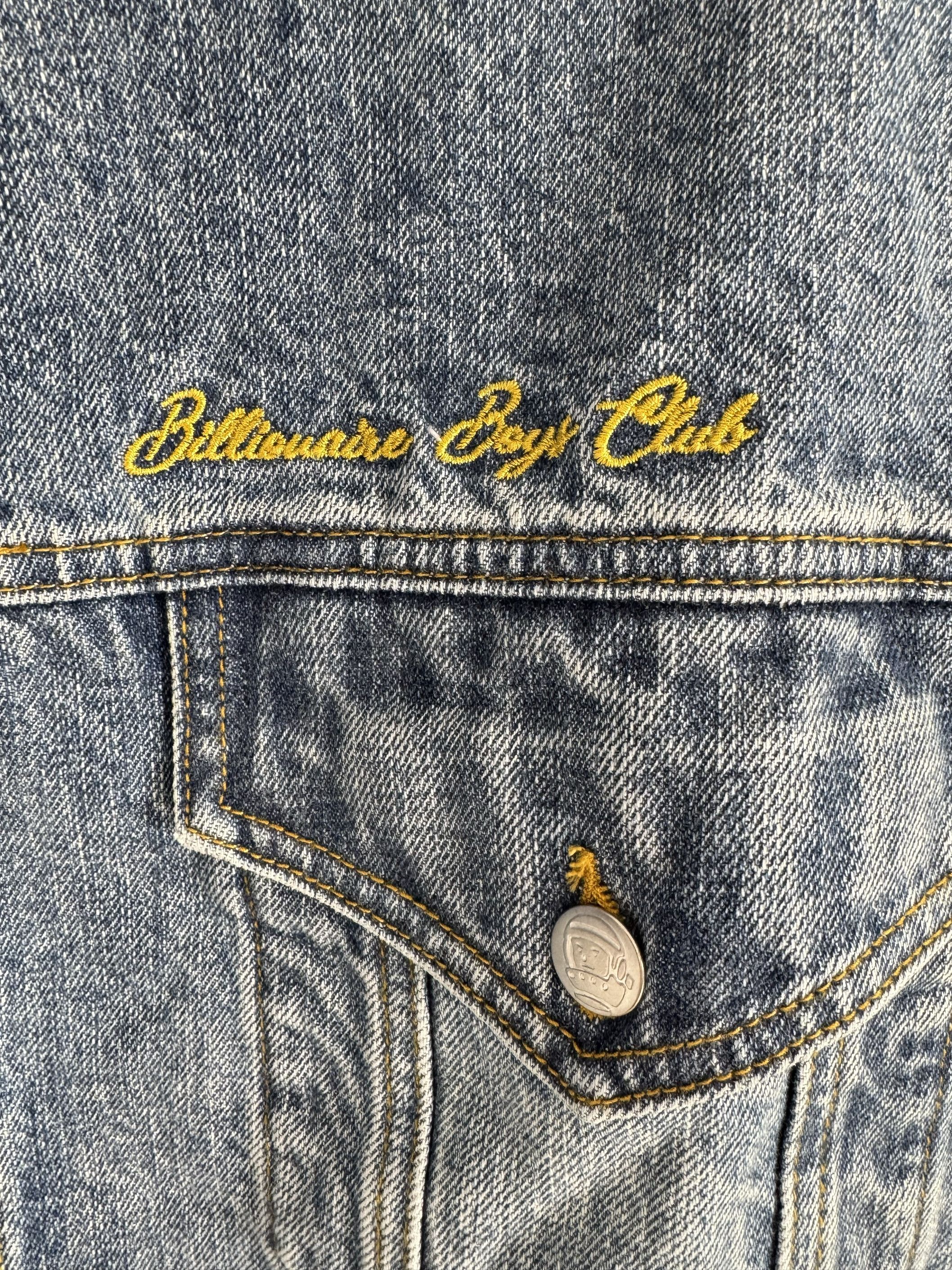 Billionaire Boys Club UNWORN* BBC HEAVY STICH GOOSE AND DUCKS DENIM JACKET Size US XXL / EU 58 / 5 - 3 Thumbnail