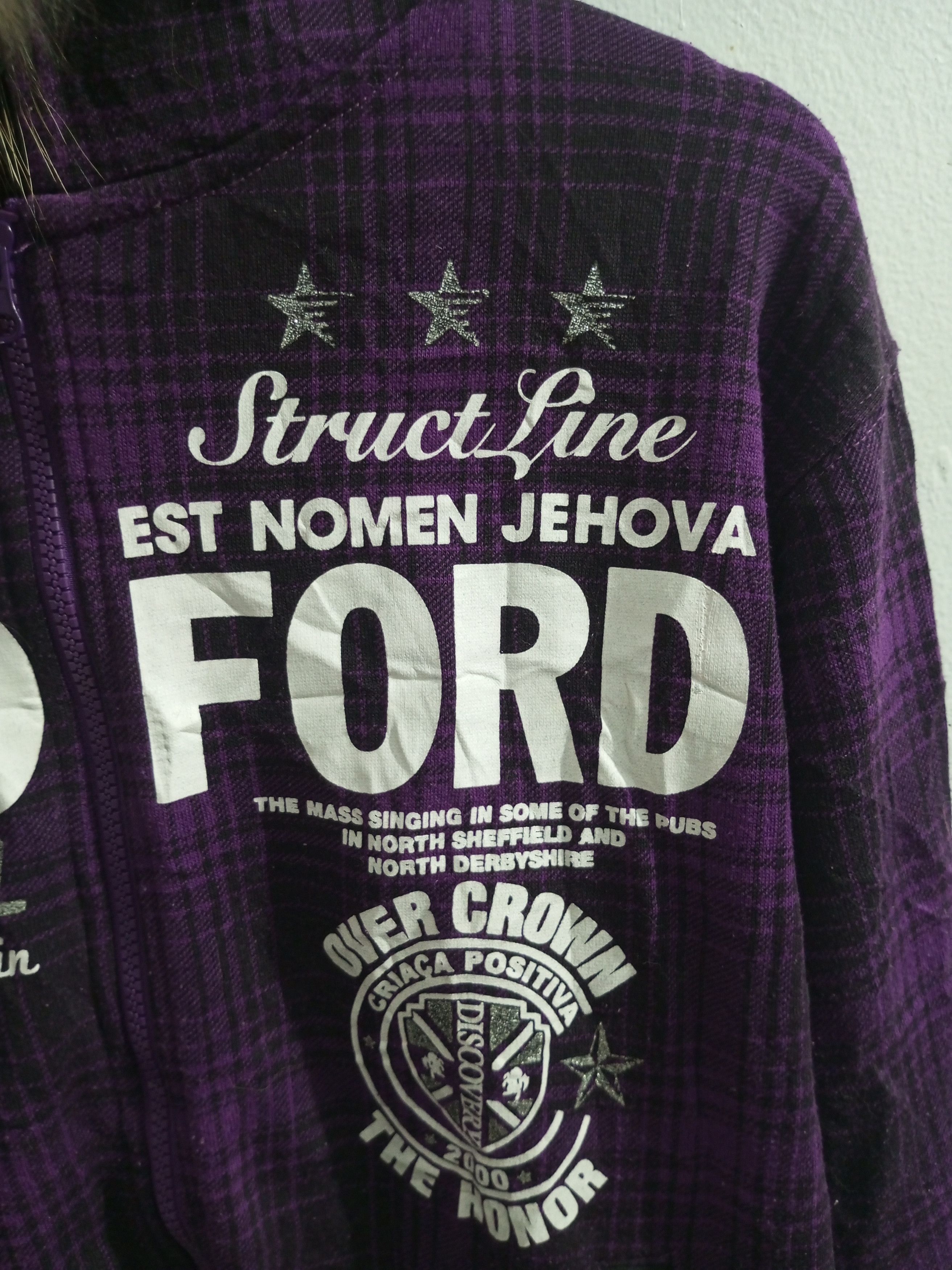 Beaumere Beaumere purple immortal ninja face fur hoodie Size US L / EU 52-54 / 3 - 5 Thumbnail