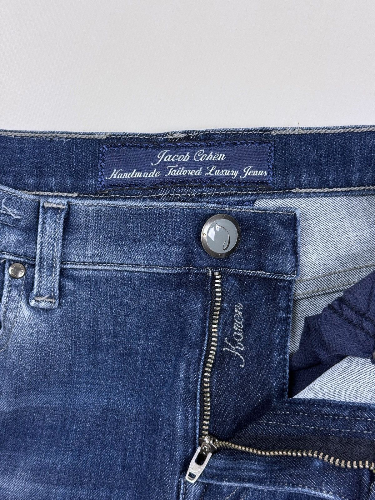 Jacob Cohen Jacob Cohen Karen Handmade Tailored Women’s Jeans Size 26" / US 2 / IT 38 - 7 Thumbnail