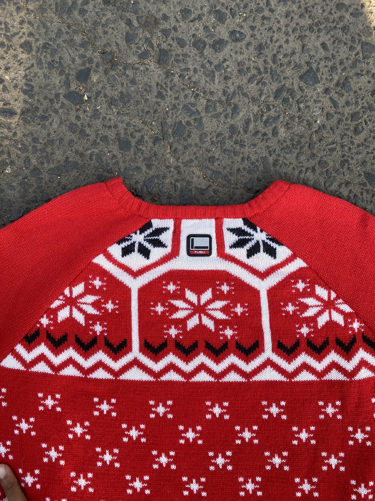 Fubu ❤️‍🔥Rare❤️‍🔥Fubu Spell Out Knitwear Size US L / EU 52-54 / 3 - 12 Thumbnail