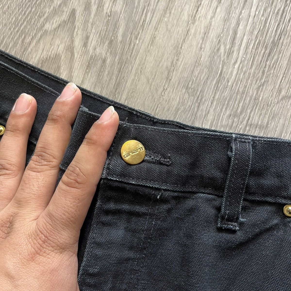Carhartt Vintage Thrashed Faded Carhartt Double Knee Pants 30/28 Size US 30 / EU 46 - 7 Thumbnail