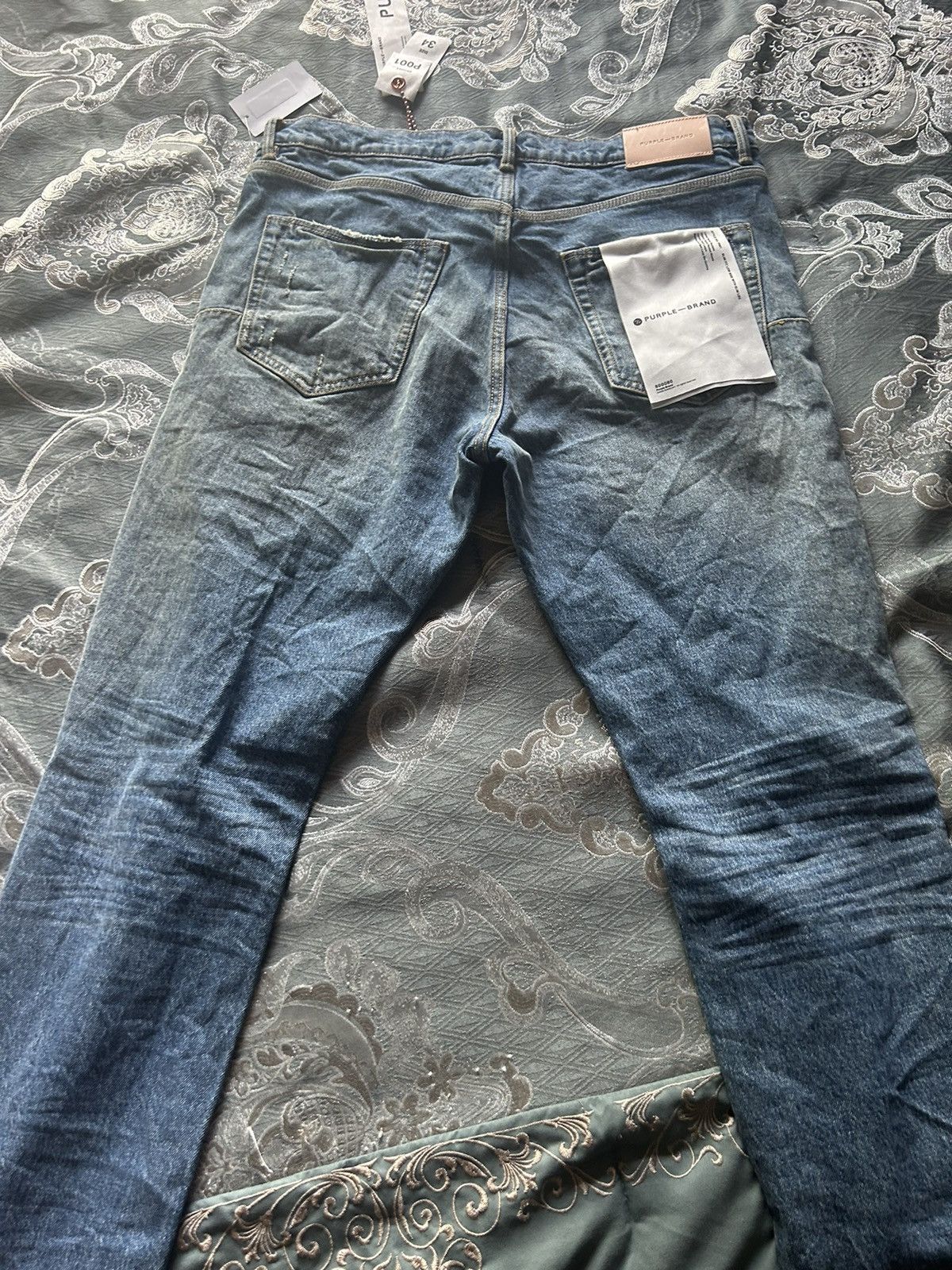 Purple Brand BRAND NEW PURPLE JEANS Size US 34 / EU 50 - 2 Thumbnail