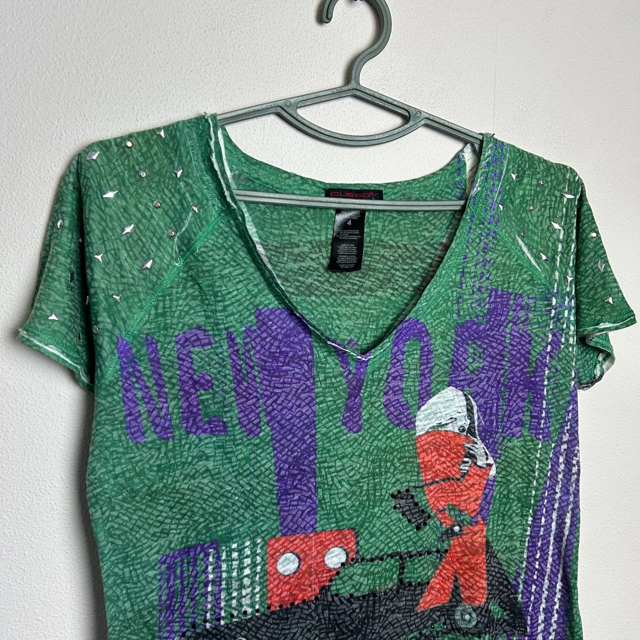 Custo Barcelona Designer Custo Barcelona New York graphic y2k luxury tee Size M / US 6-8 / IT 42-44 - 2 Thumbnail